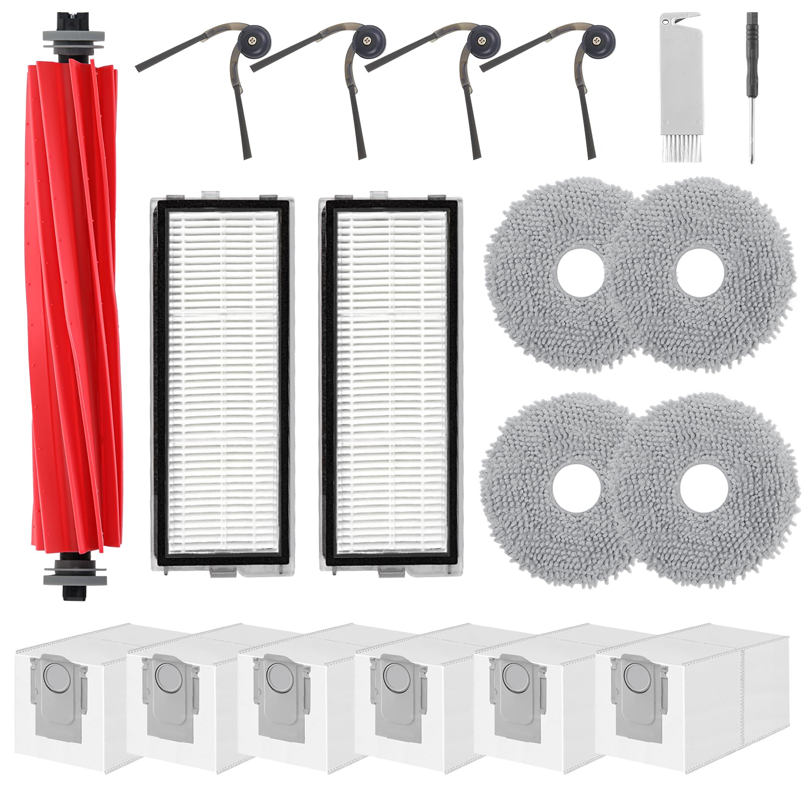 Accessori Ricambio per Roborock QV35A, QV35S, QR598, QR798