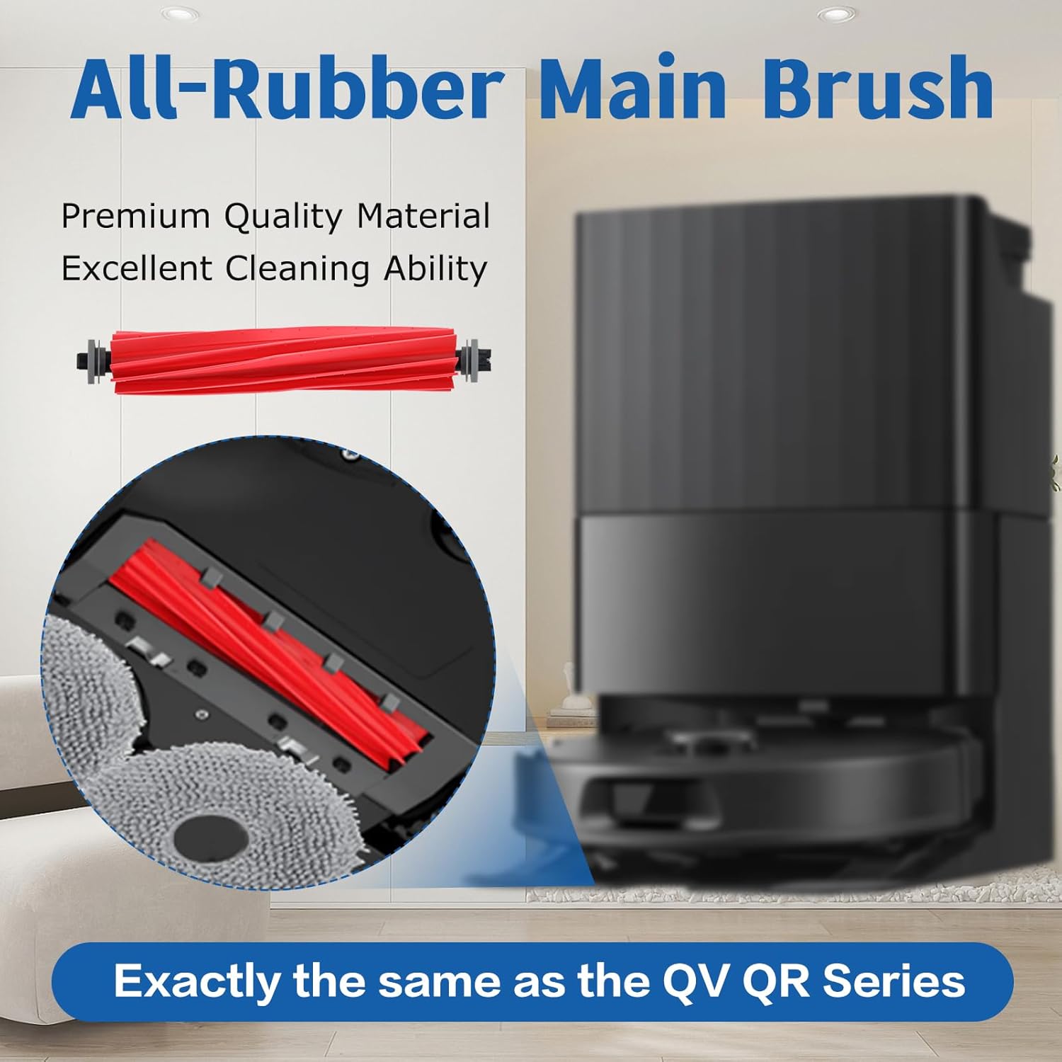 Accessori Ricambio per Roborock QV35A, QV35S, QR598, QR798 - immagine 3