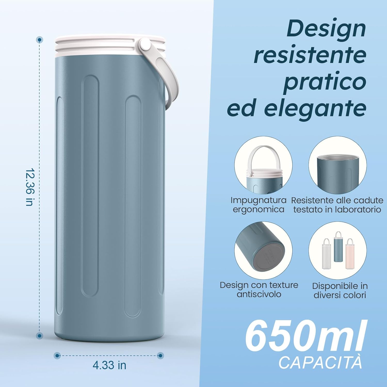 Raffreddatore per Latte Materno 24h con 2 Biberon - immagine 5