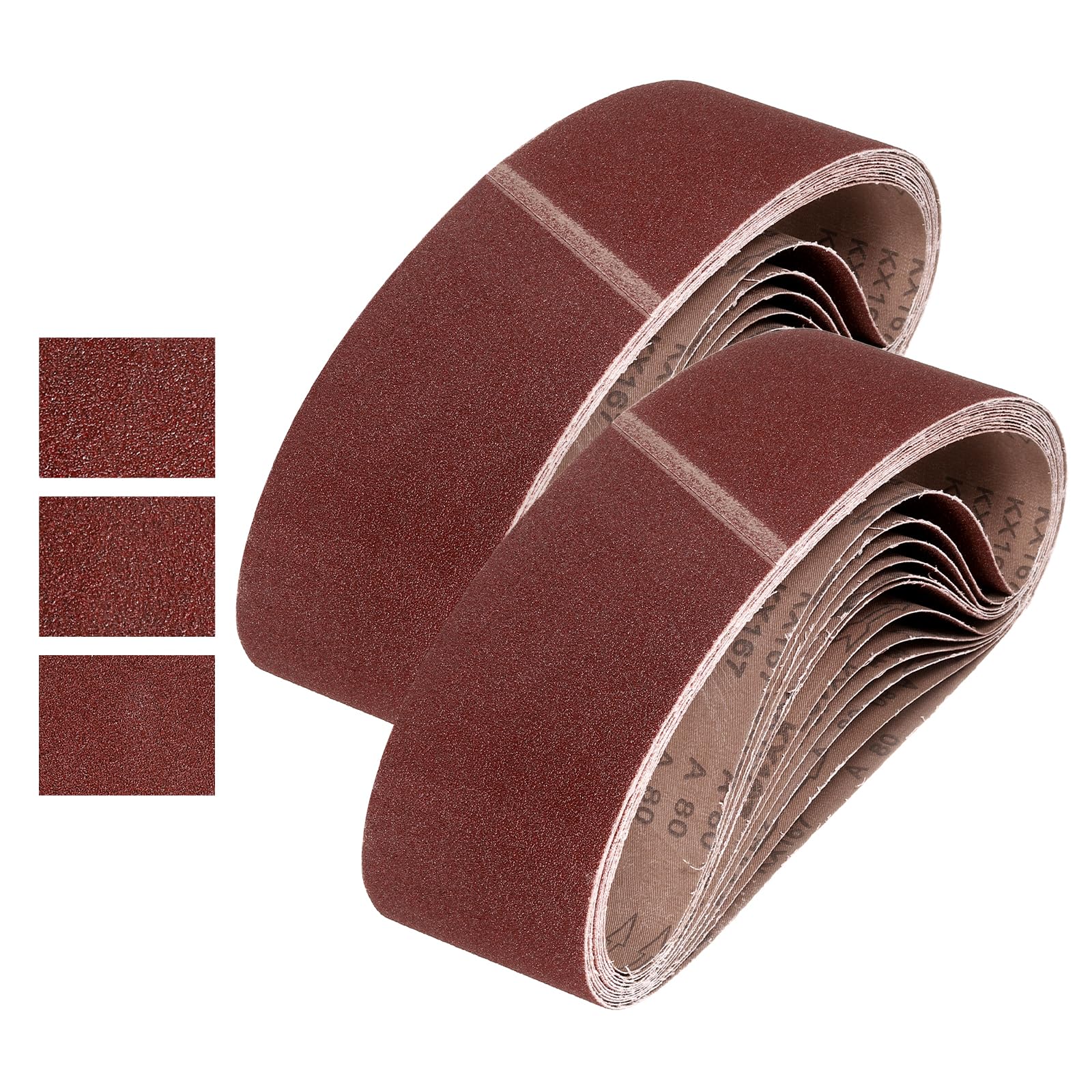 Quarkzman Nastri Abrasivi 152x1220mm, 30Pz Grana 60/80/120