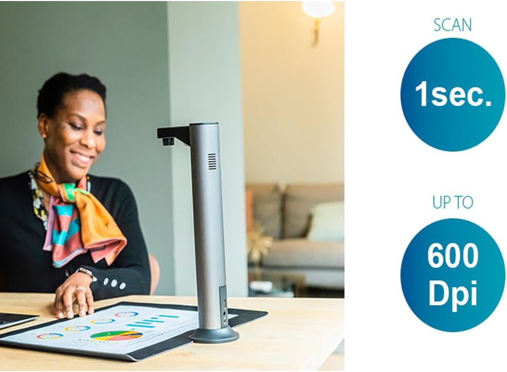 Iriscan Desk v7pro-18MP - Scanner Portatile A3 - immagine 3