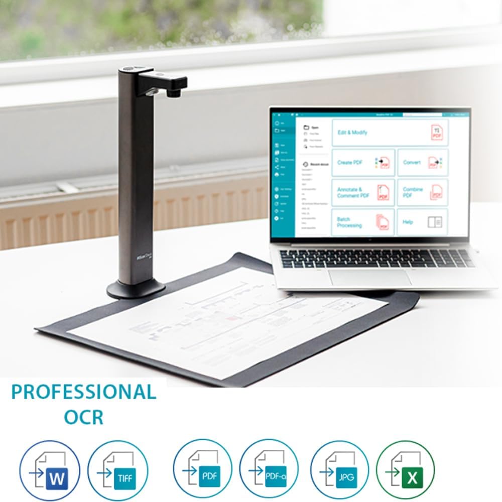 Iriscan Desk v7pro-18MP - Scanner Portatile A3 - immagine 4