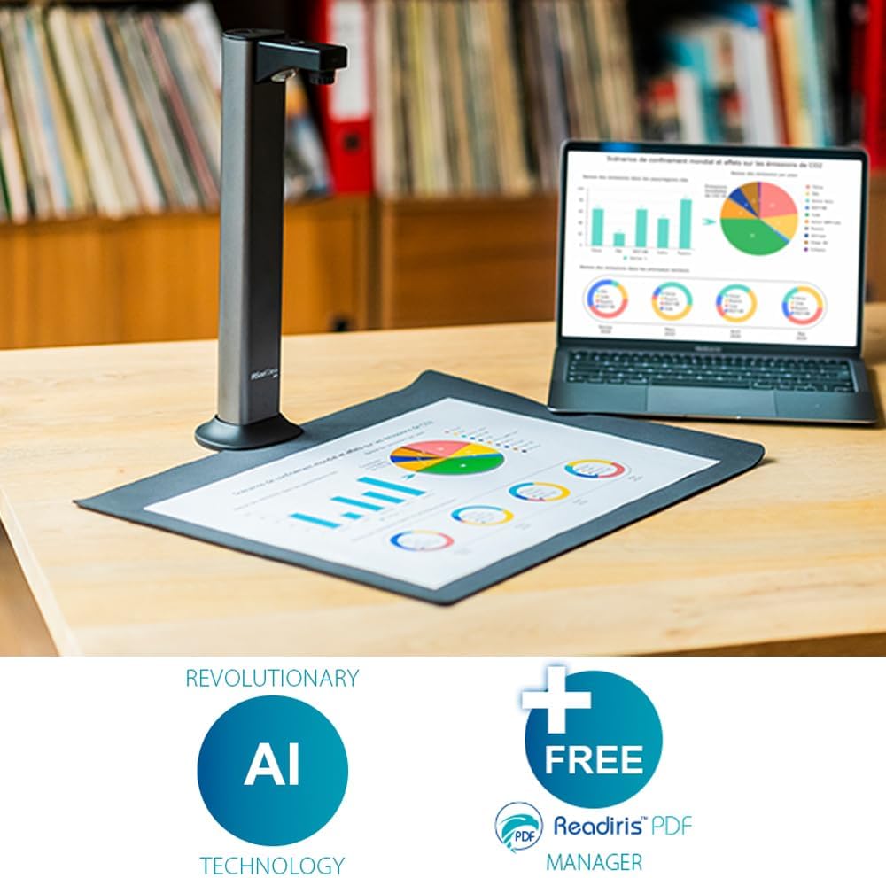 Iriscan Desk v7pro-18MP - Scanner Portatile A3 - immagine 5