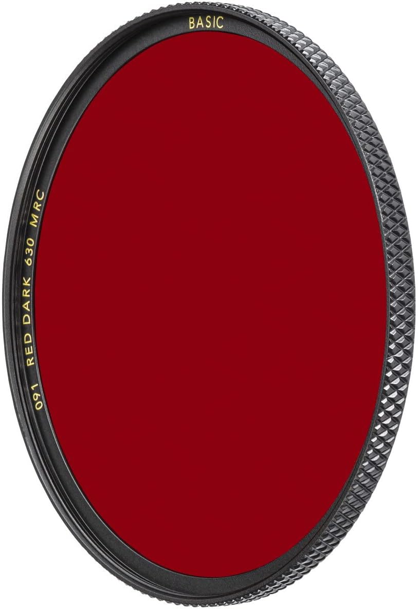 B+W Basic Red Dark 630 Filter MRC 39mm - Sostituisce F-Pro 66-10699 - immagine 1