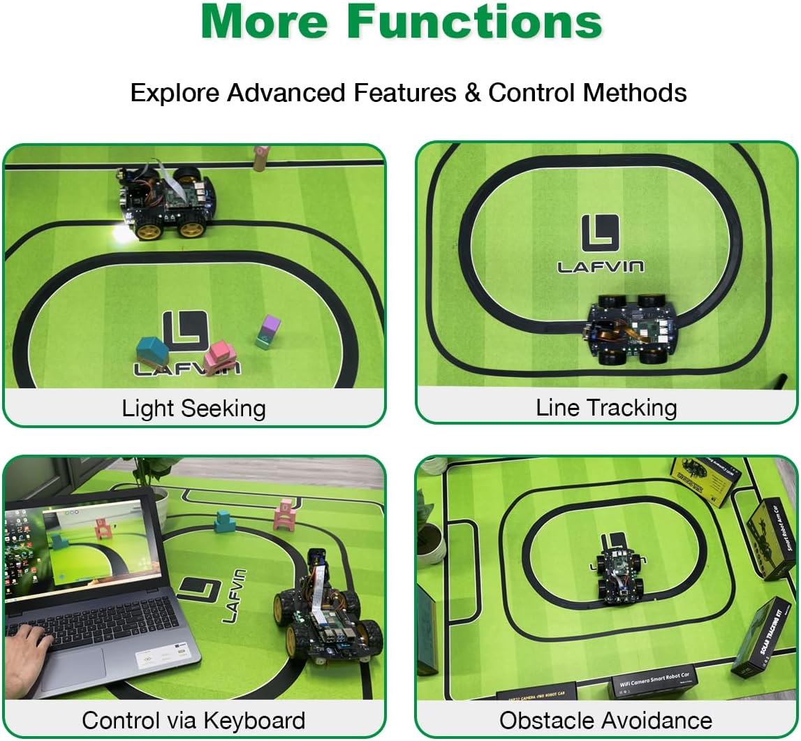 Lafvin Kit Smart Car 4WD per Raspberry Pi - immagine 6
