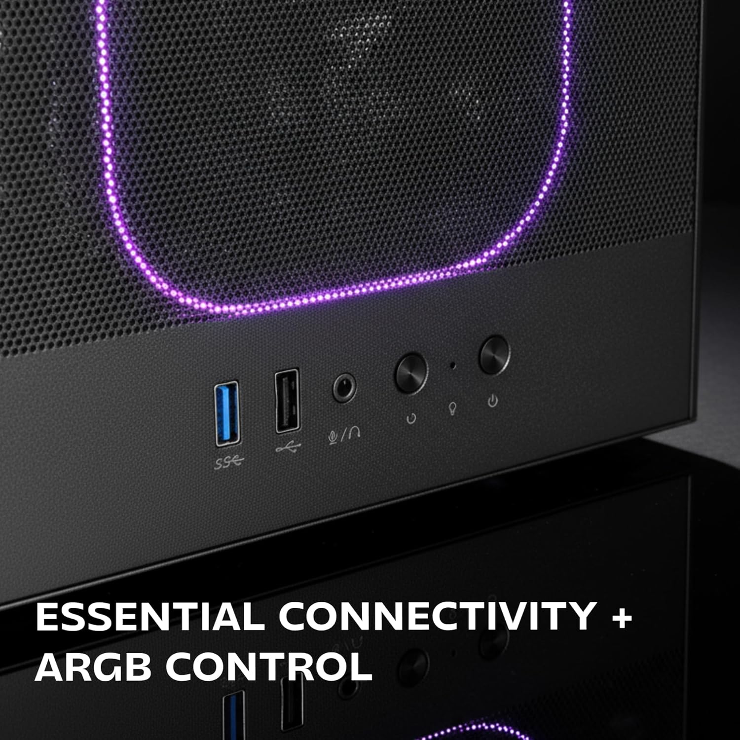 Mars Gaming MC-NEBULA Case Gaming ATX, Nero - immagine 5