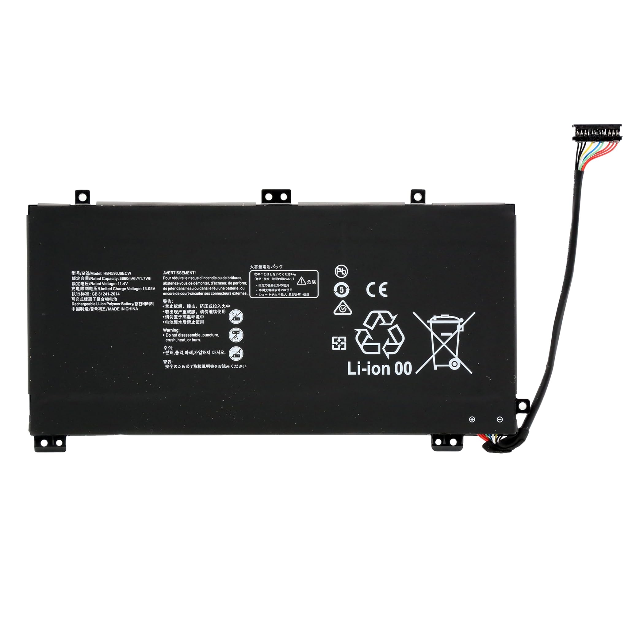 Blesys HB4593J6ECW - Batteria per Huawei MateBook 13