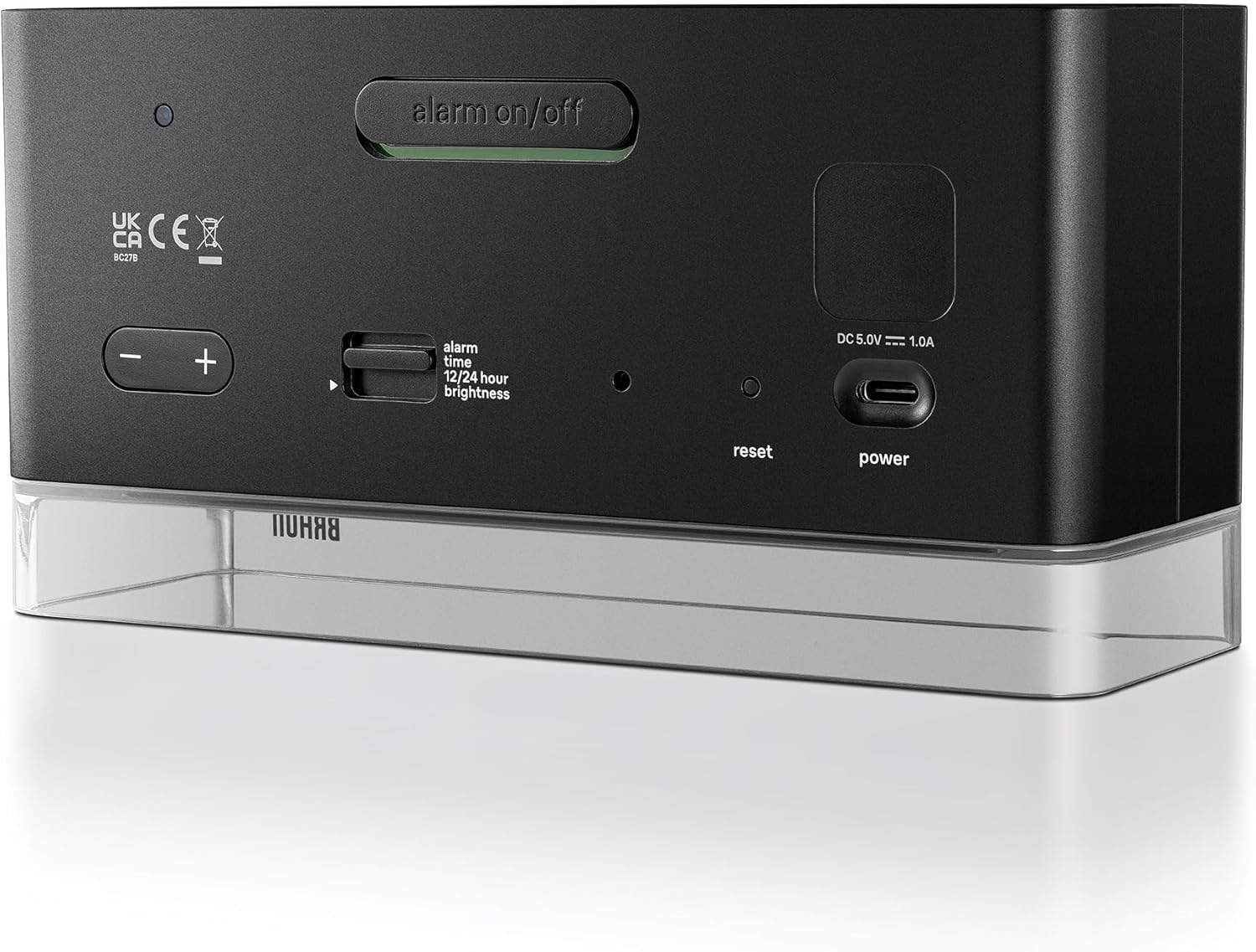 Braun Sveglia Digitale Display LED Extra Large, Nero - immagine 2