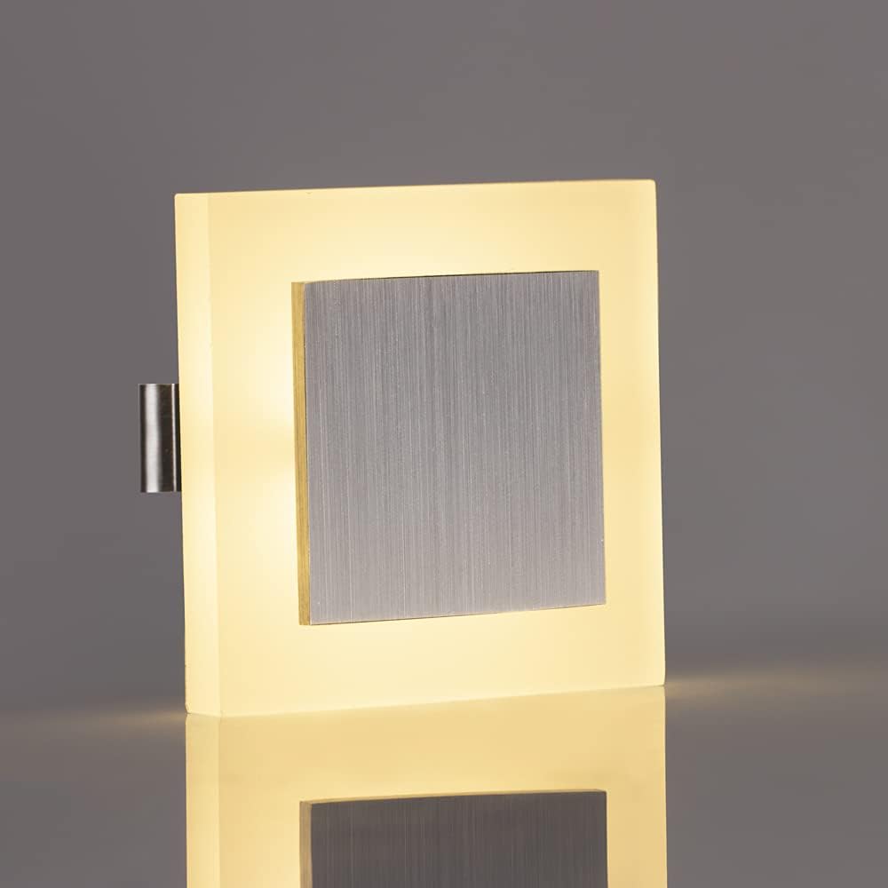 Erwey 4Pcs Applique LED Incasso per Scale 3W - immagine 4