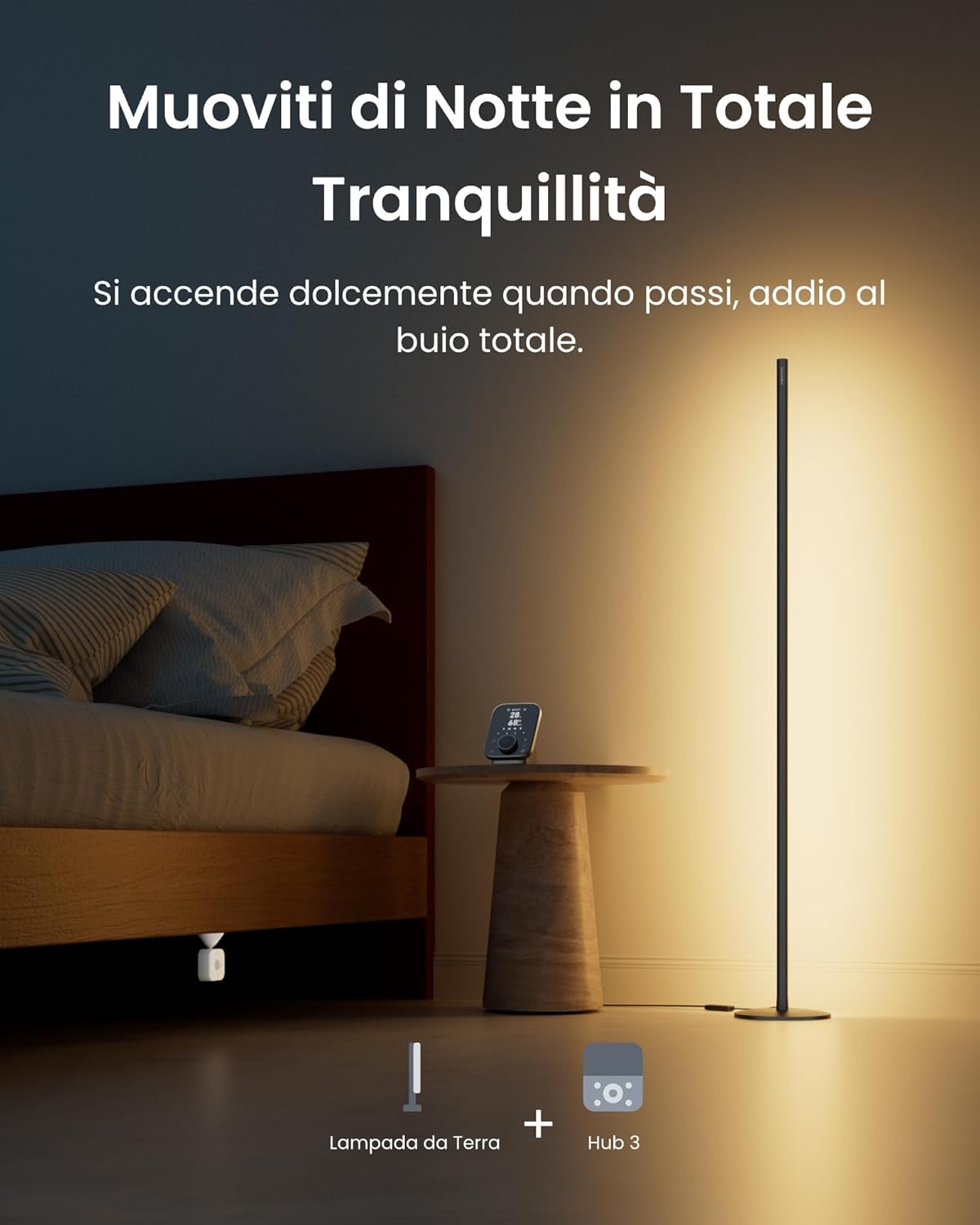 SwitchBot Matter Lampada da Terra LED RGBCCT - immagine 8