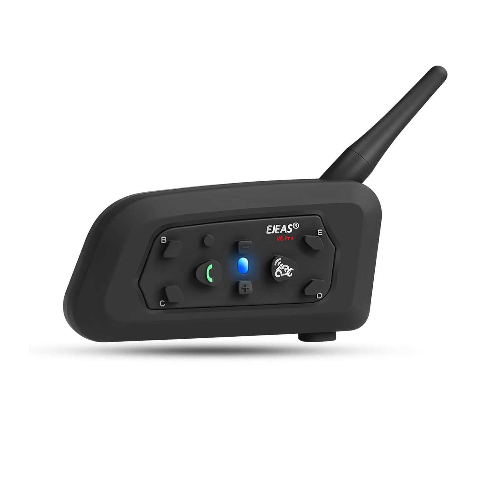 Ejeas V6 Pro Interfono Moto Bluetooth 1200M (1 Confezione)