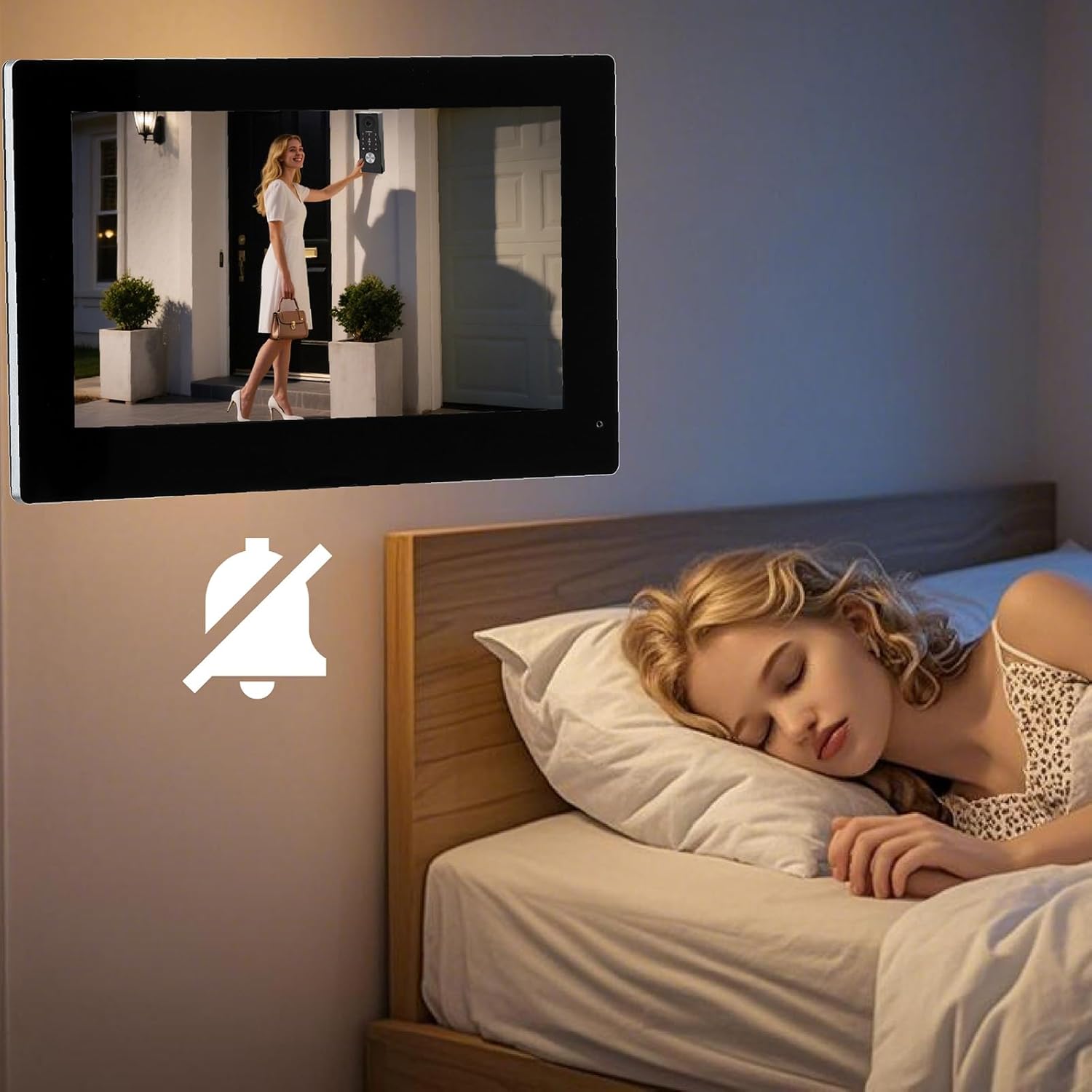 Videocitofono 2 Fili Full HD con Schermo Touch 7" - immagine 7