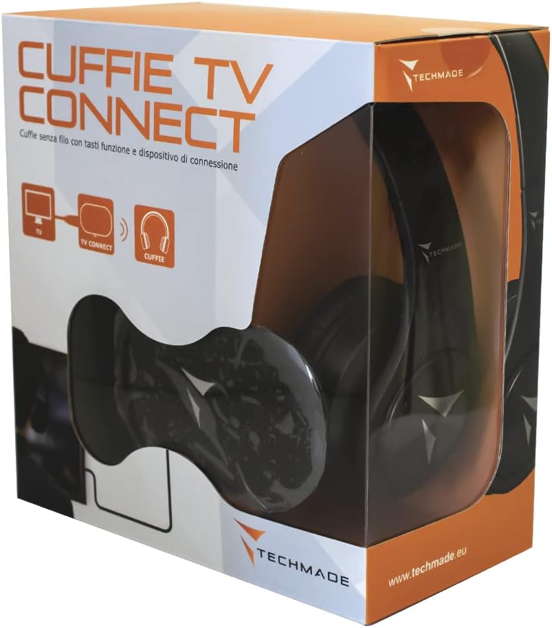 Techmade Cuffie TV Wireless con Trasmettitore - immagine 8