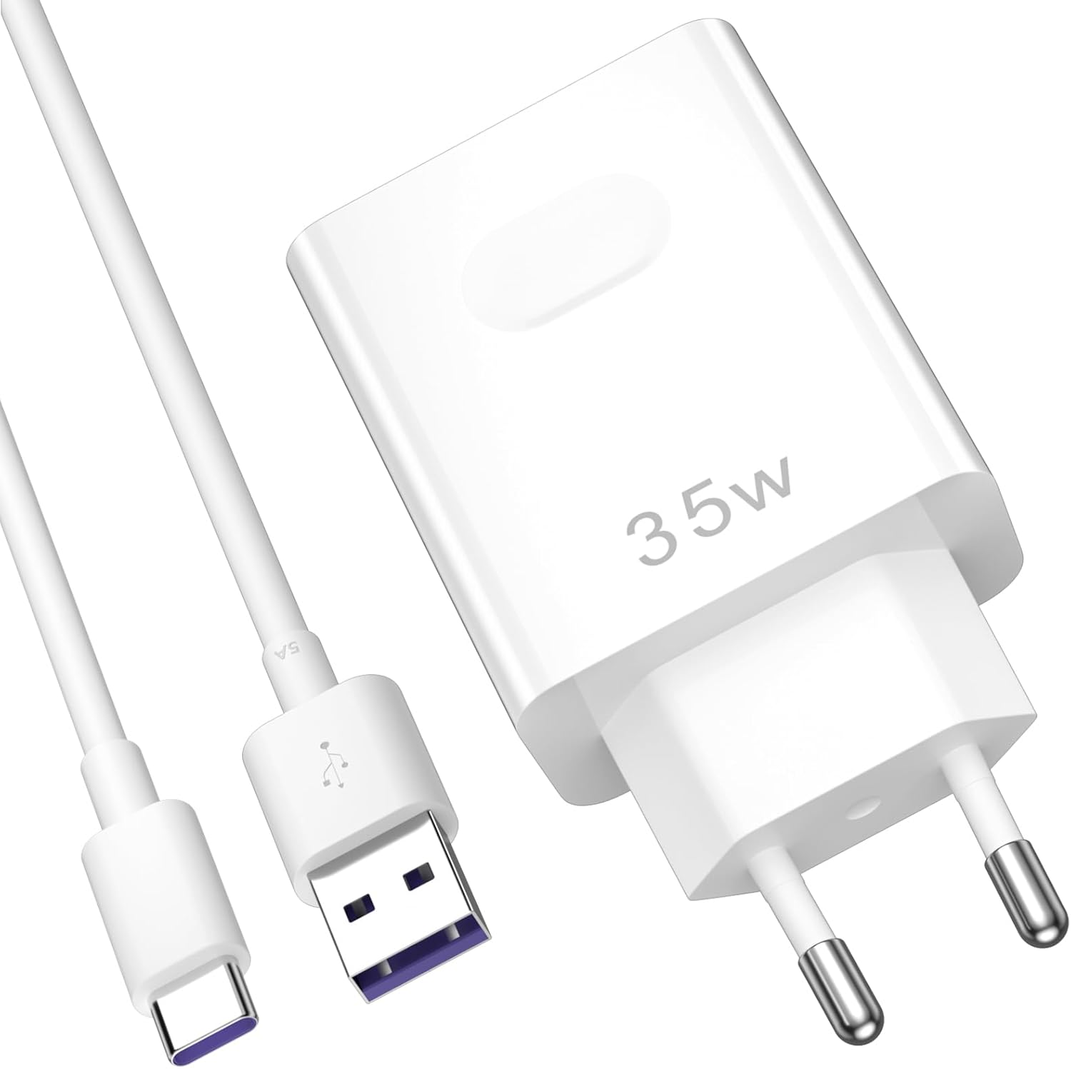 Caricatore e Cavo USB C 35W per Honor - immagine 1