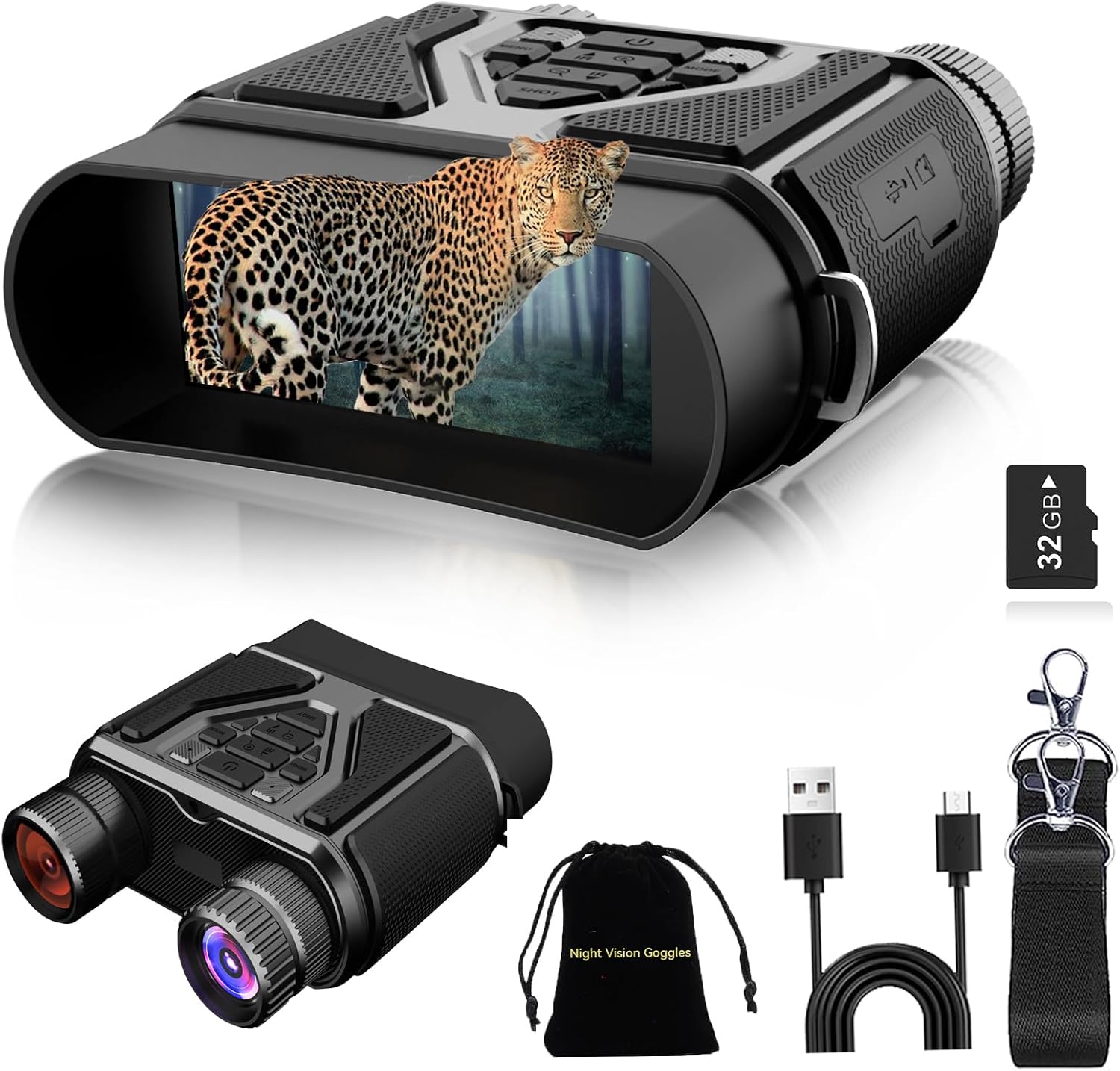 Visore Notturno Caccia con Memoria 32 GB - immagine 1