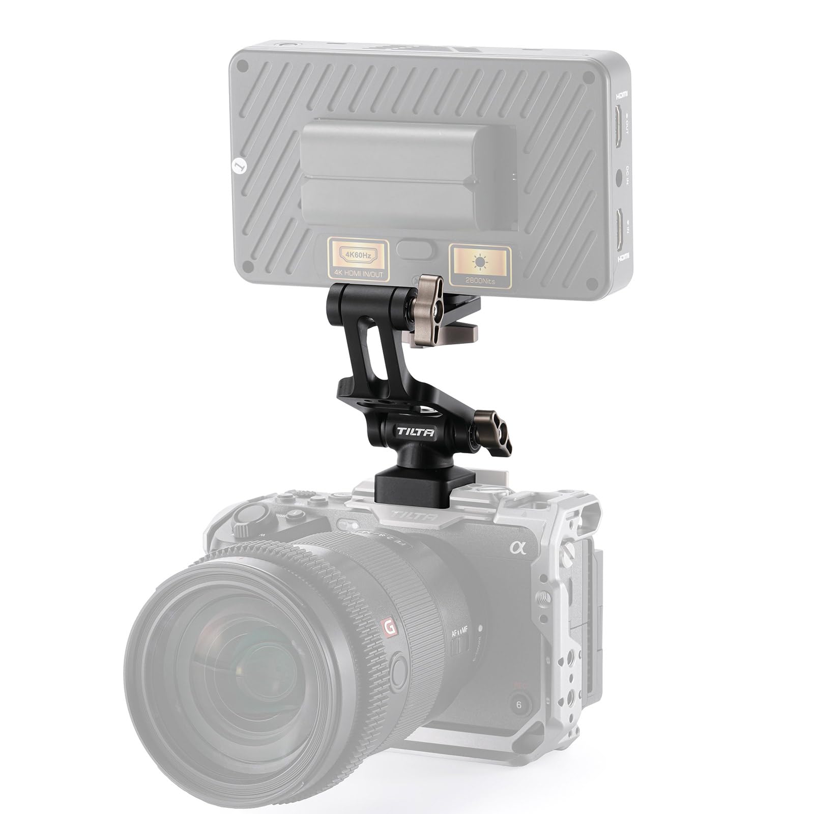 Tilta Supporto Monitor Fotocamera Extended Pro, Nero