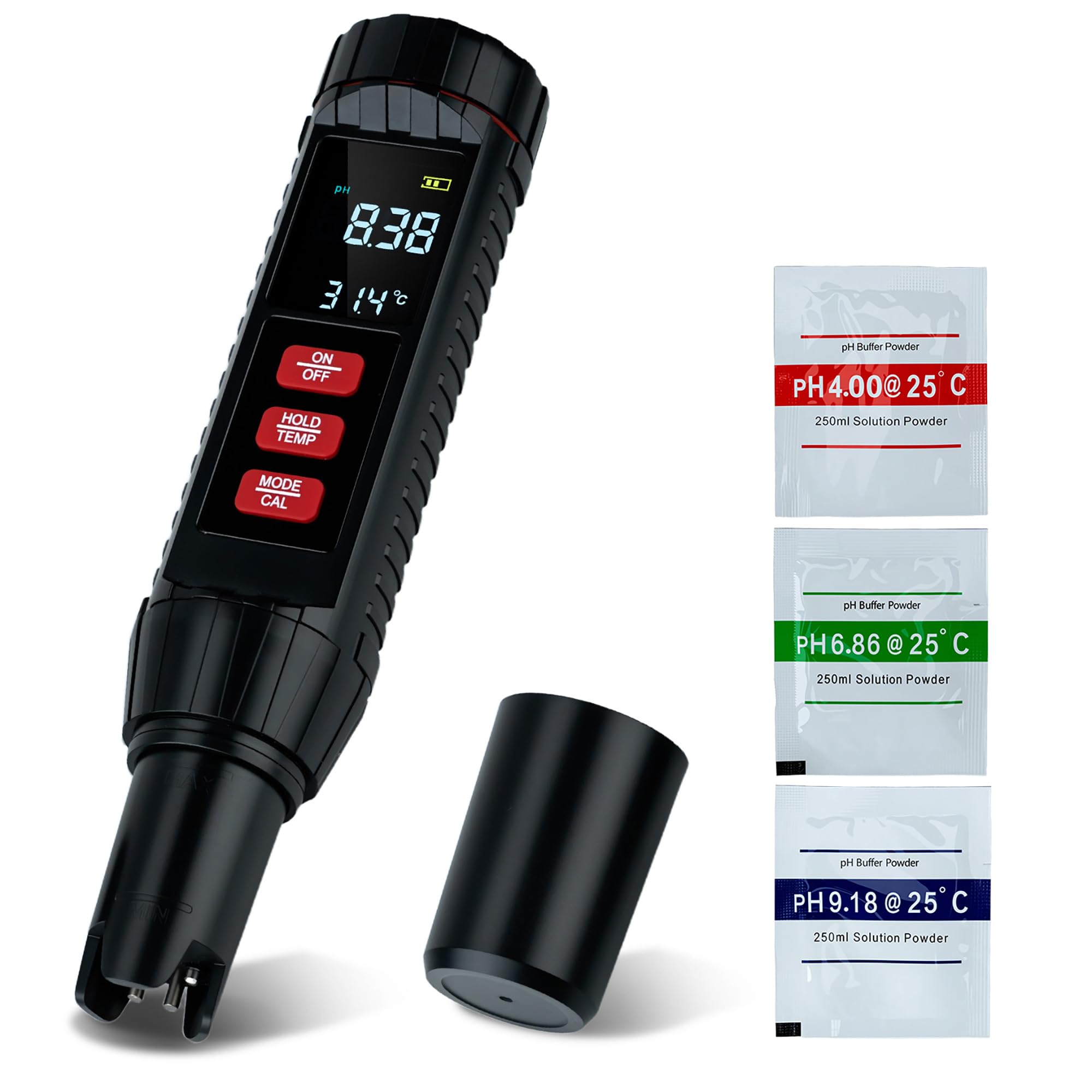 Mcbazel Tester Digitale 7 in 1 Qualità Acqua IP67 | Velz