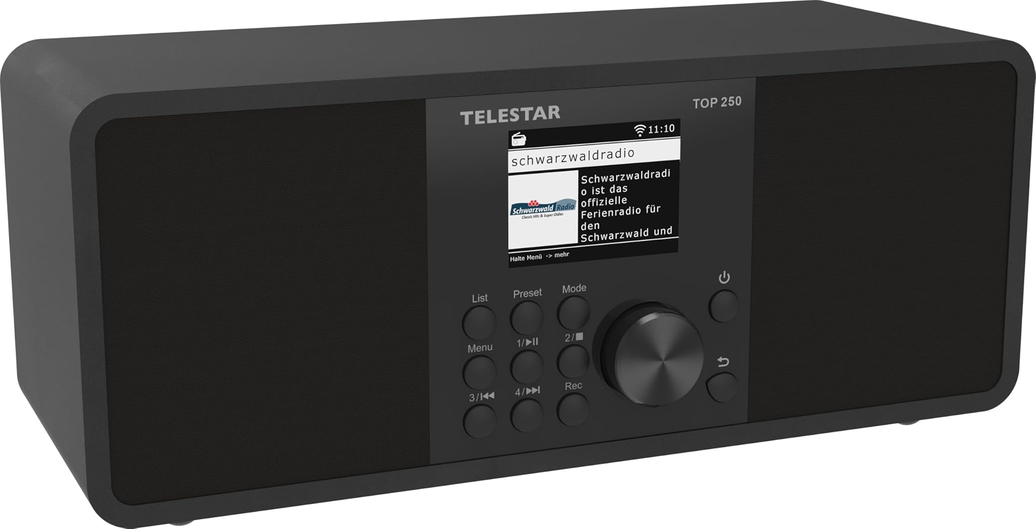 Telestar TOP 250 - Radio DAB+/Internet Stereo, Nero