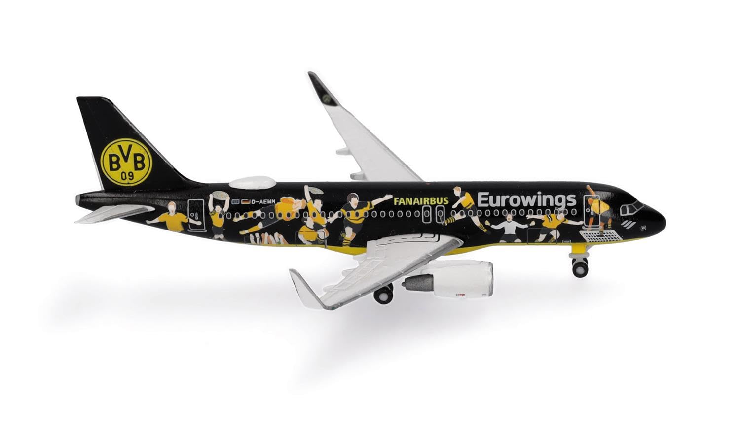 herpa Modello Aereo Eurowings Airbus A320 1:500