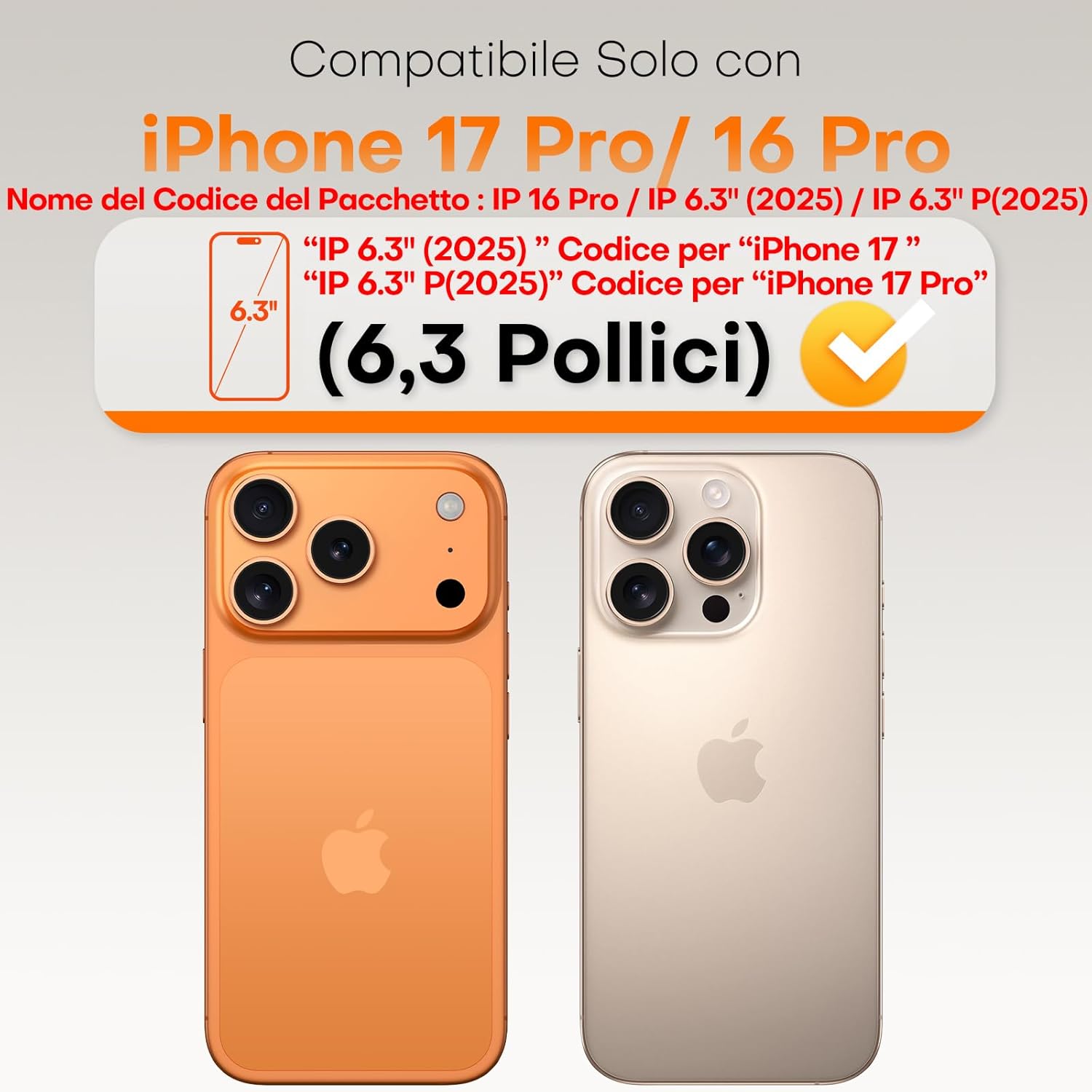 Tocol Privacy Pellicola Vetro Temperato per iPhone 17 Pro - immagine 2