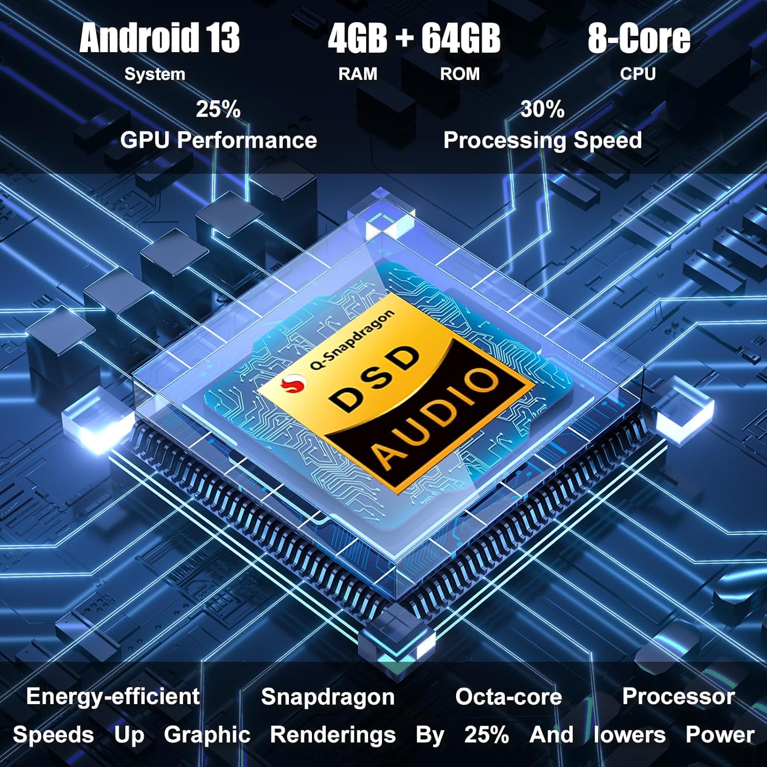 Oiliehu Autoradio Android 15 8 Core per Peugeot 208/2008 - immagine 3