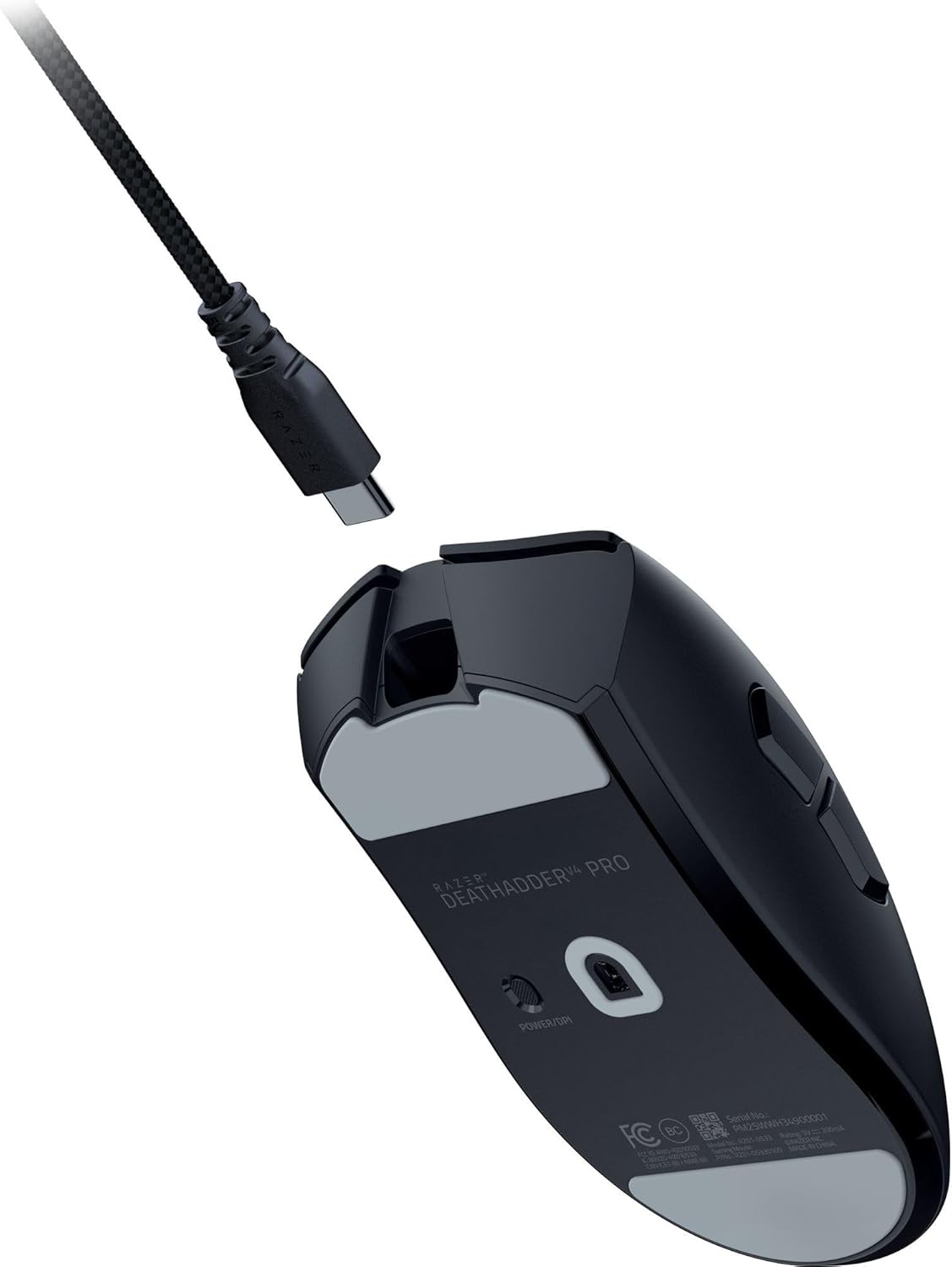 Razer DeathAdder V4 Pro - Mouse Wireless Ergonomico 56g, Nero - immagine 10
