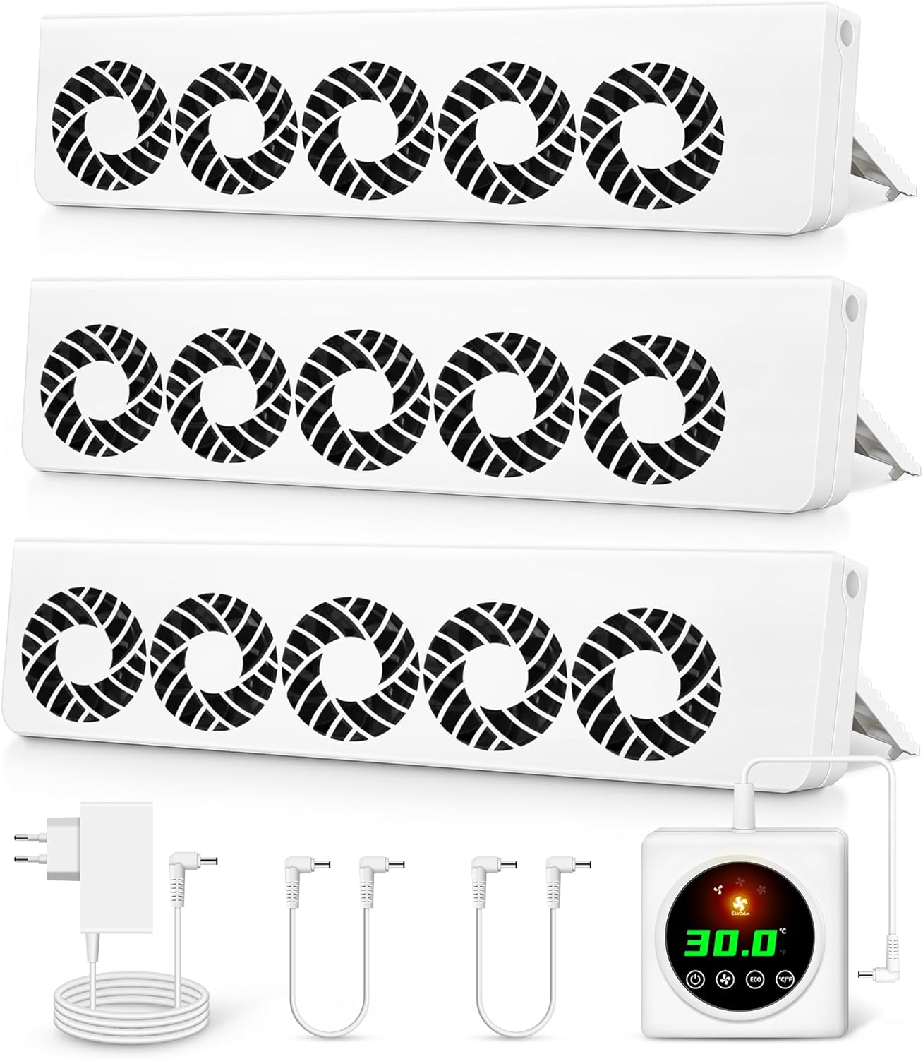 ecoCalm Ventole per Termosifoni 2.0 con Termostati - immagine 1