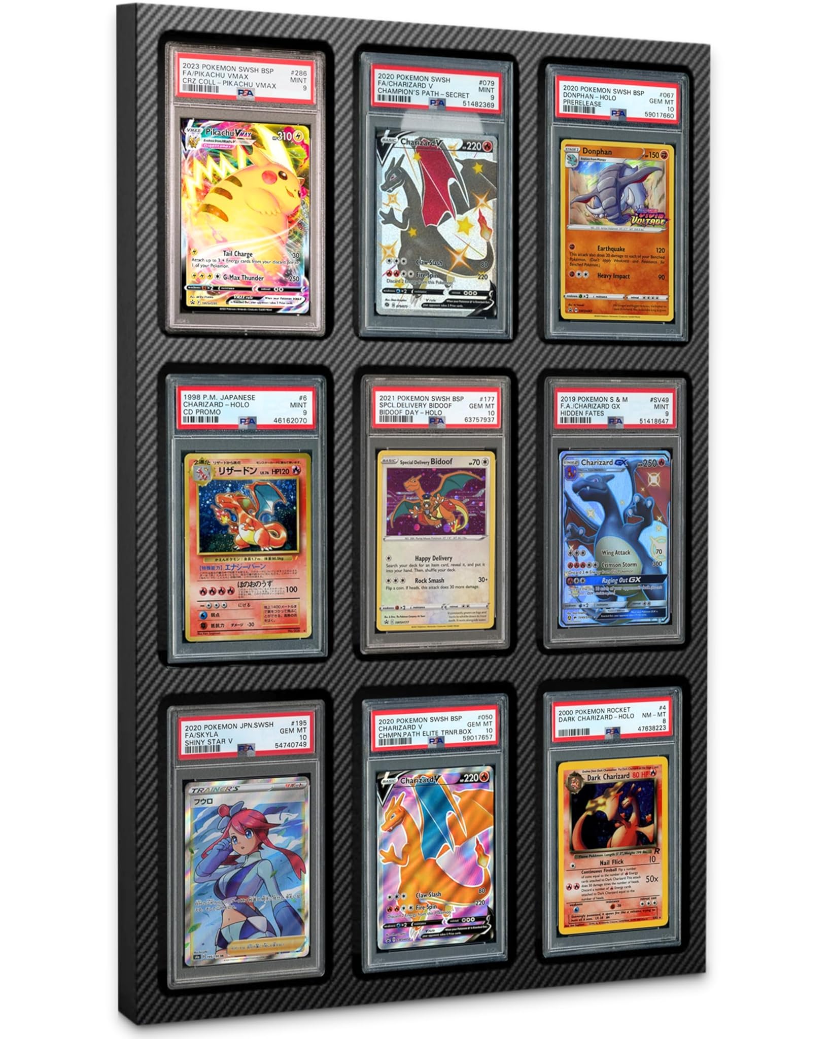 Espositore per Carte Graded (PSA/CGC) 9 Carte