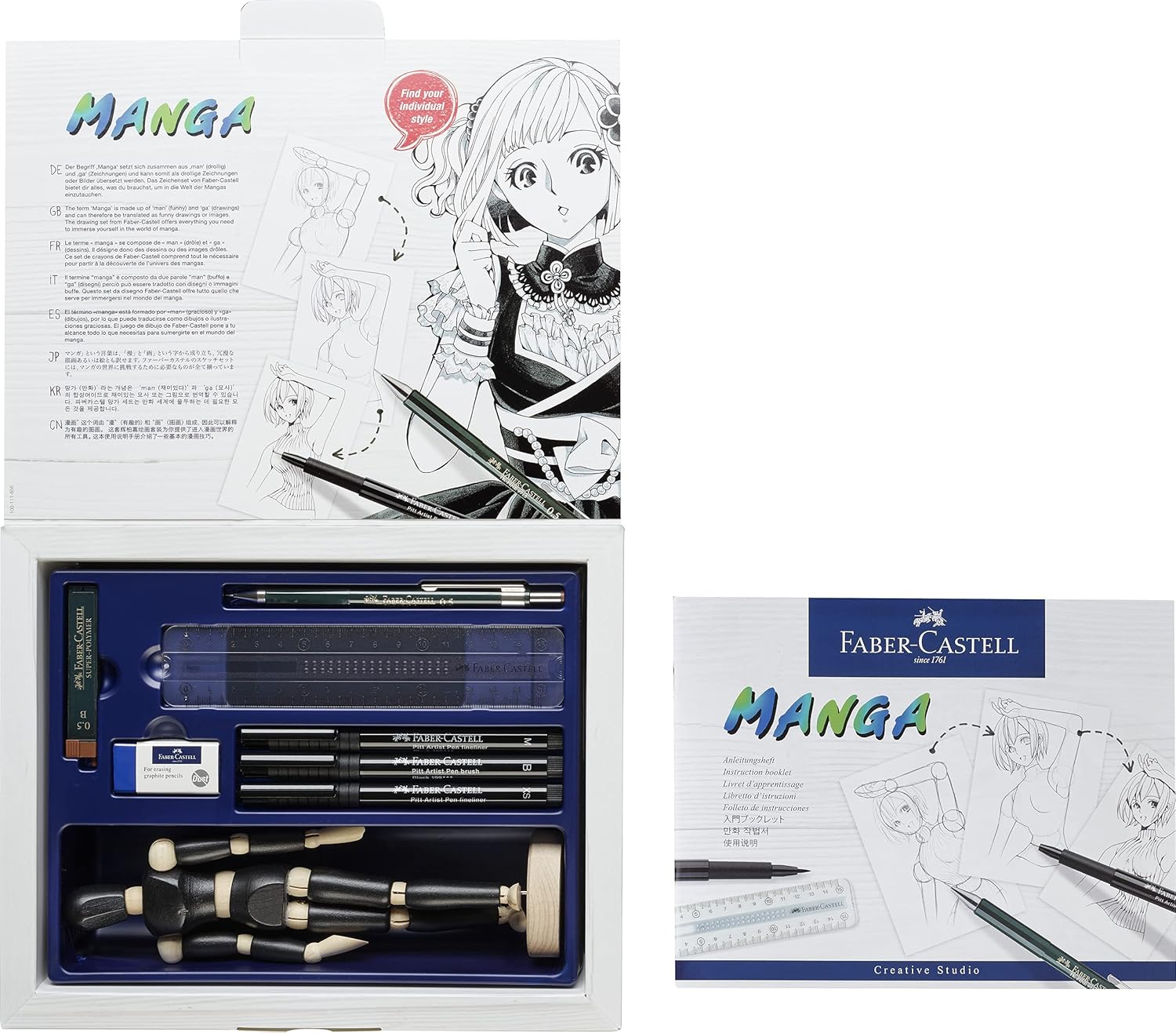 Faber-castell 167152 Set Pennarelli Manga Starter - immagine 3
