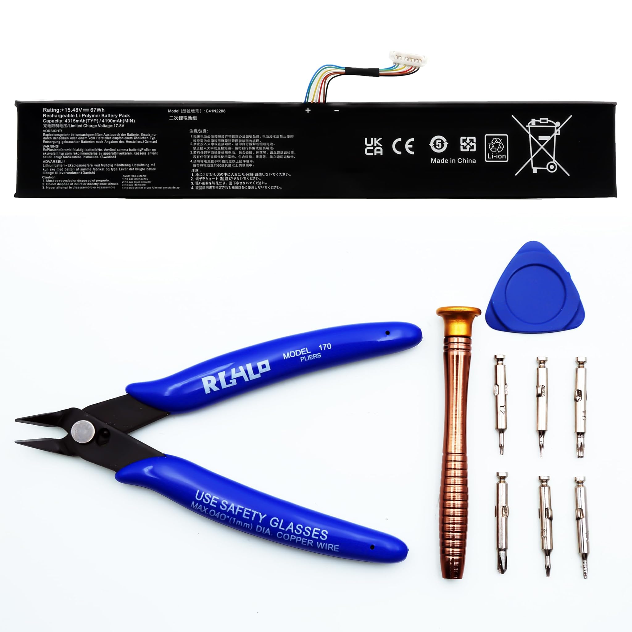 Blesys C41N2208 Batteria per ASUS ROG Ally RC71L