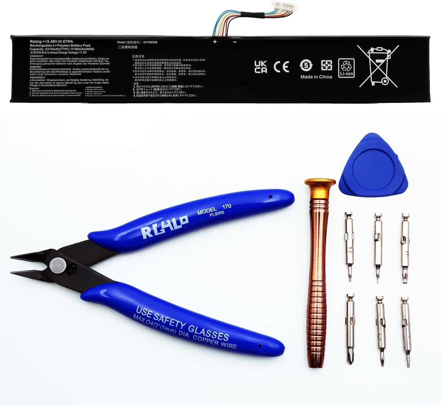 Blesys C41N2208 Batteria per ASUS ROG Ally RC71L - immagine 1