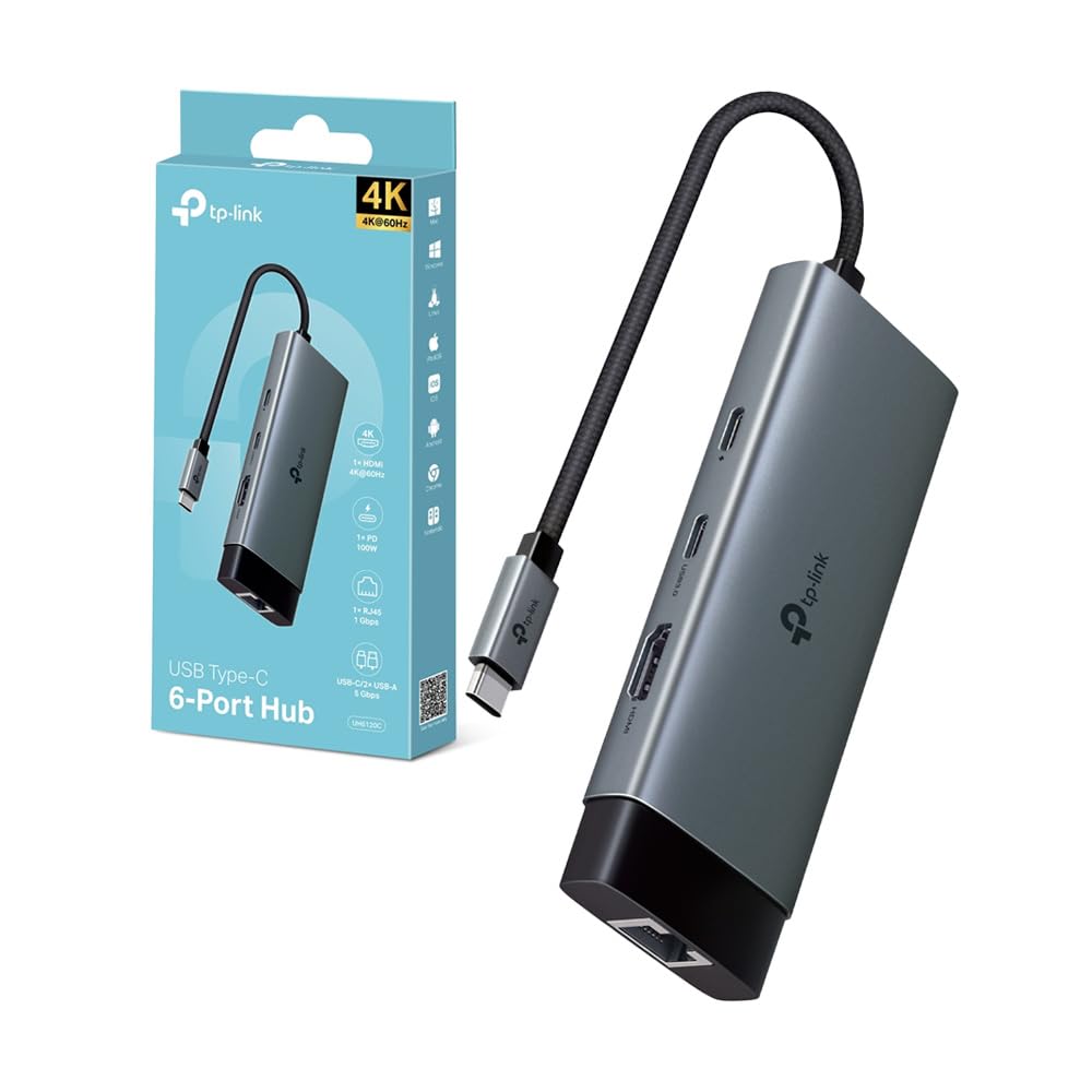 Tp-link UH6120C Hub USB-C 6 in 1