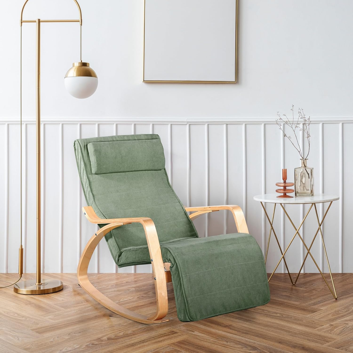 WeHome Sedia a Dondolo Swing Amor con Braccioli - immagine 2