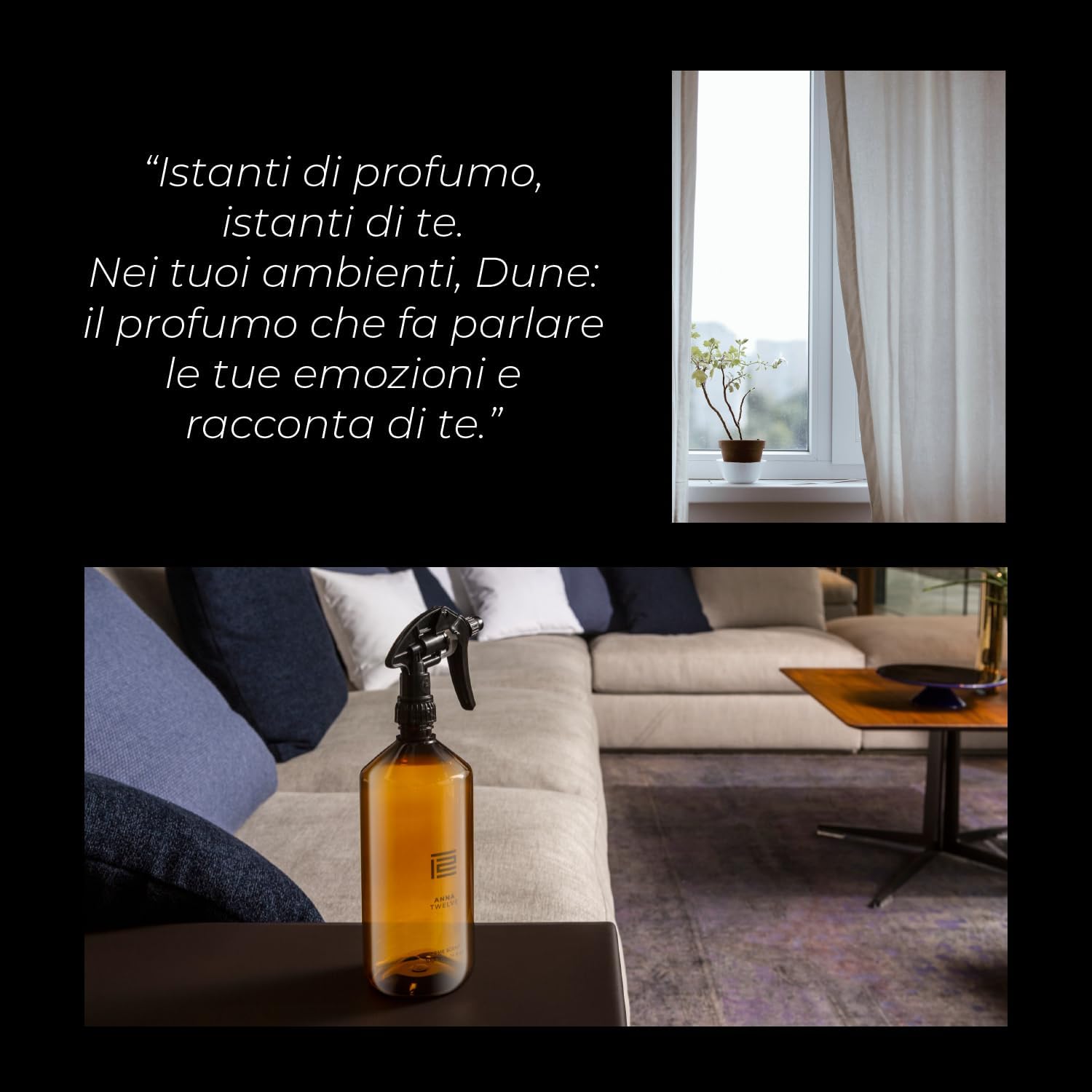 ERRECHOME Anna Twelve DUNE - Profumo Ambiente Spray 500ml - immagine 4