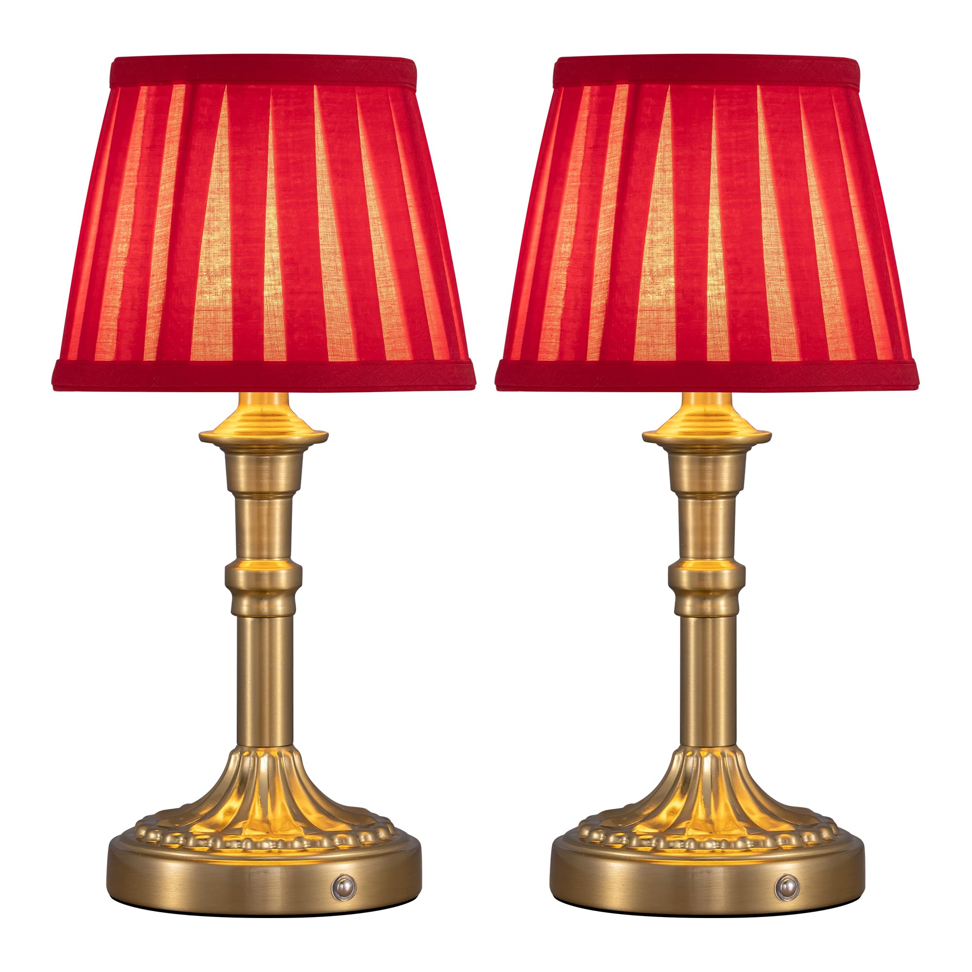 NEWSEE Lampade da Tavolo Ricaricabili Senza Fili (2 pz)