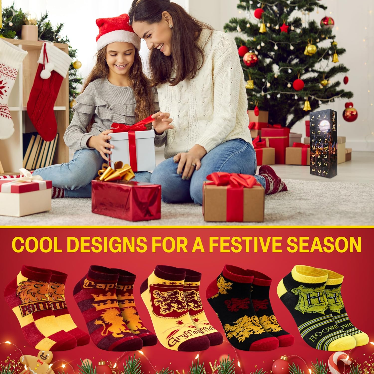 Get Trend Harry Potter - Calendario Avvento Calze 2025 - immagine 2