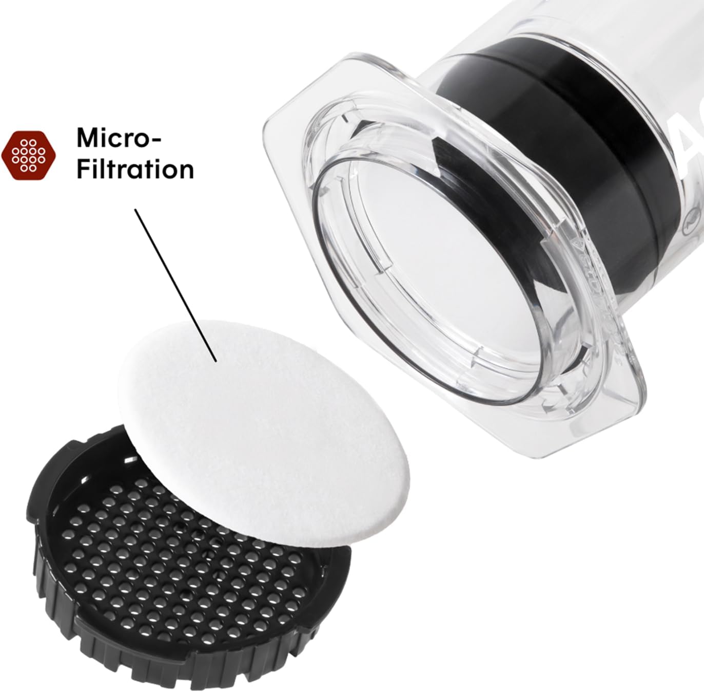 Aeropress Clear XL Pressa da Caffè 3 in 1 - immagine 3