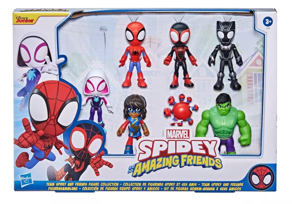 Marvel Spidey & His Amazing Friends - Set 7 Personaggi