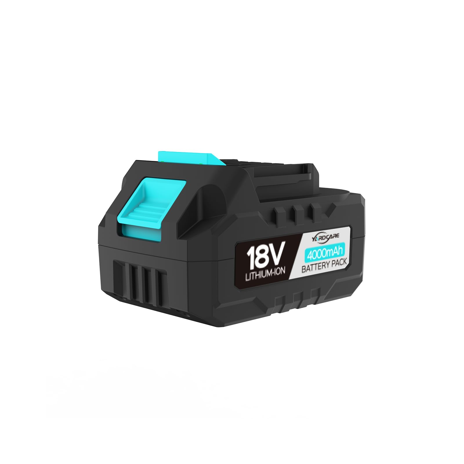 Yardcare Batteria Ioni di Litio 18V 4,0Ah Nero/Blu