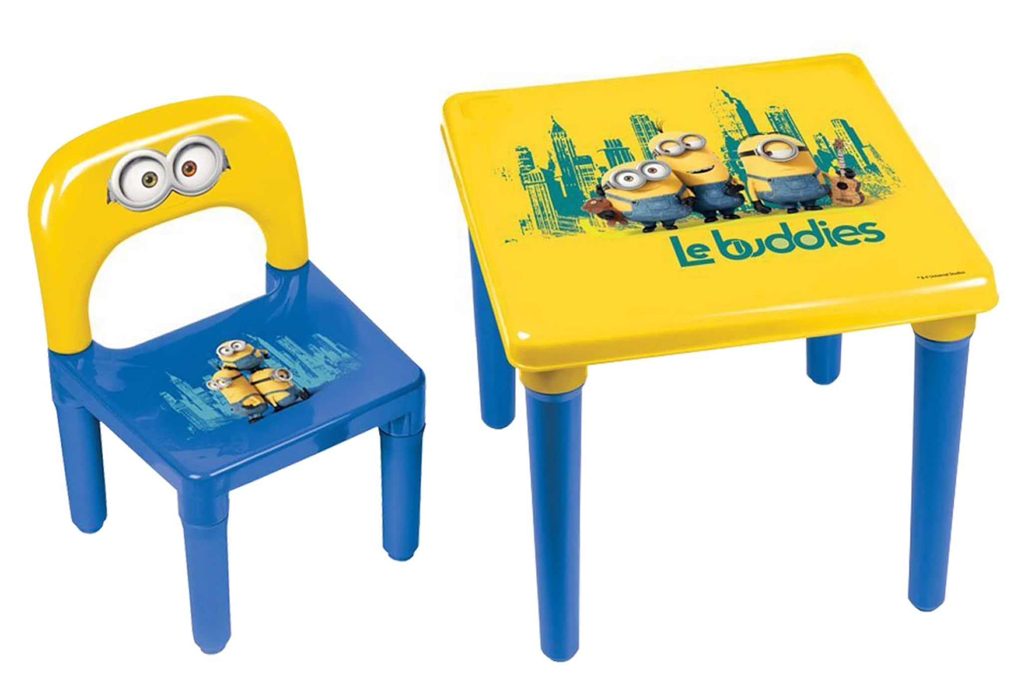 Minions - Il mio primo set tavolo/sedia con attività creative