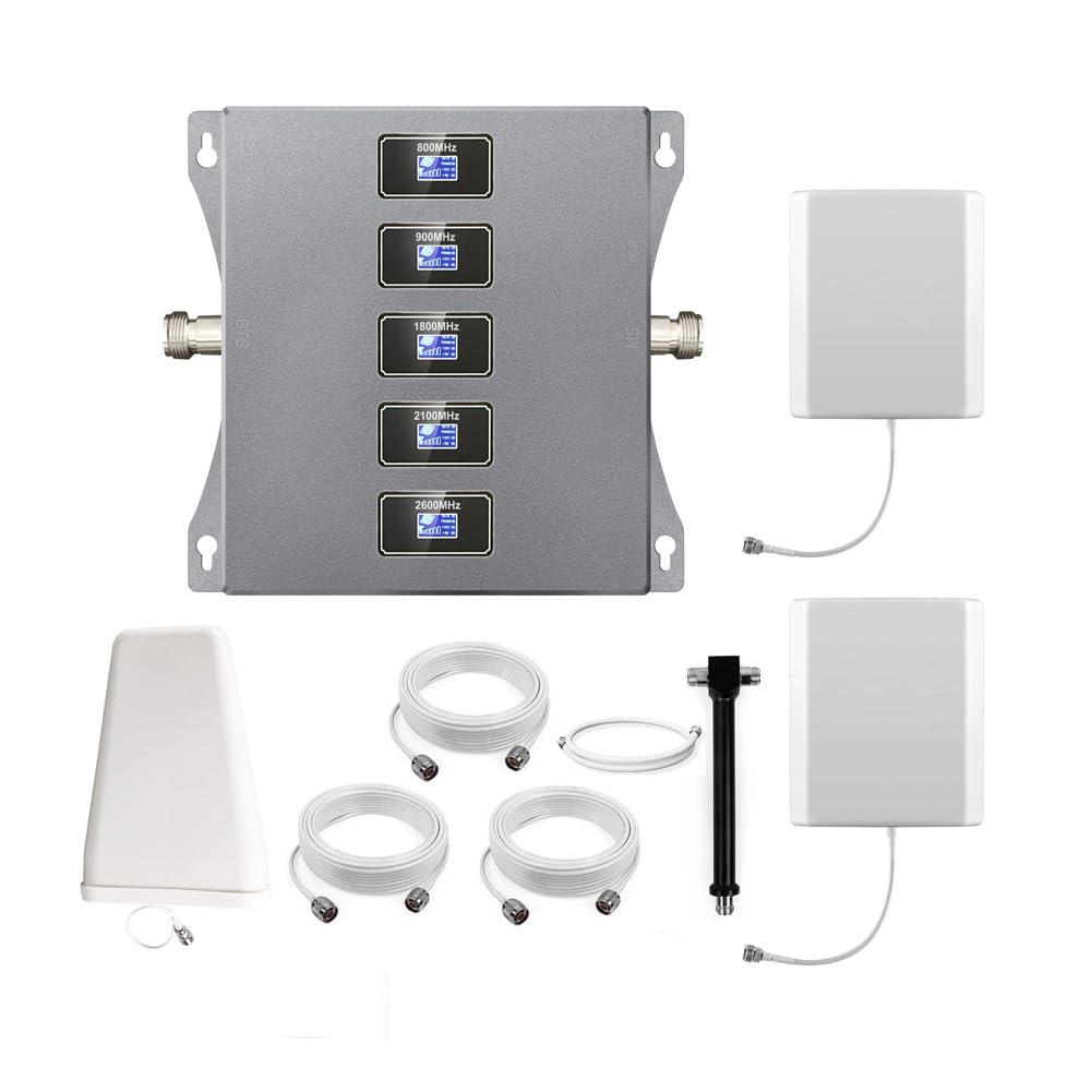 Amplificatore Segnale Cellulare 4G 5G a 5 Bande