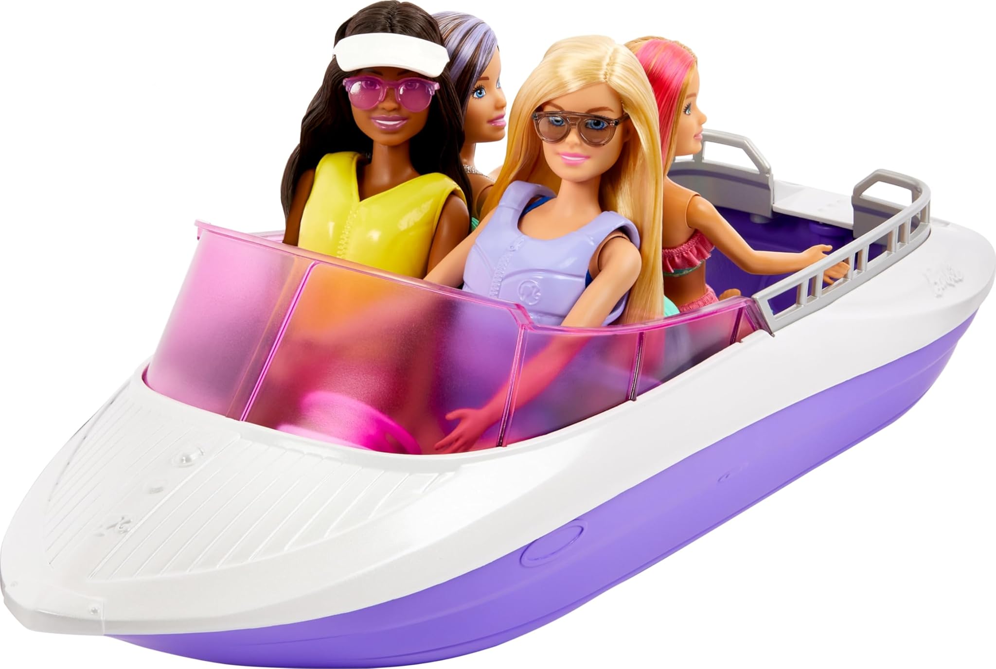 Barbie - Playset Sirene con 2 Bambole e Barca 46+ cm