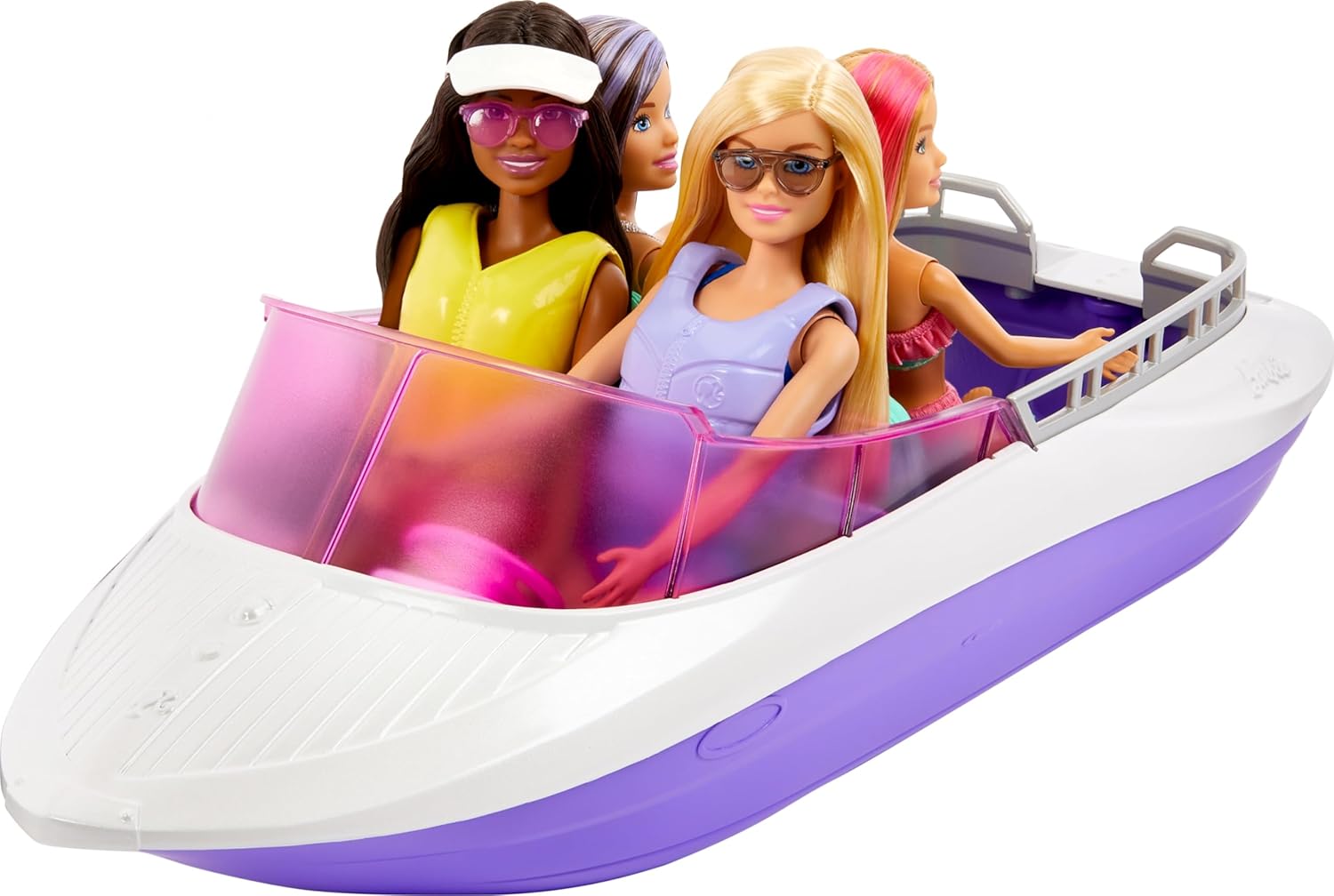 Barbie - Playset Sirene con 2 Bambole e Barca 46+ cm - immagine 1