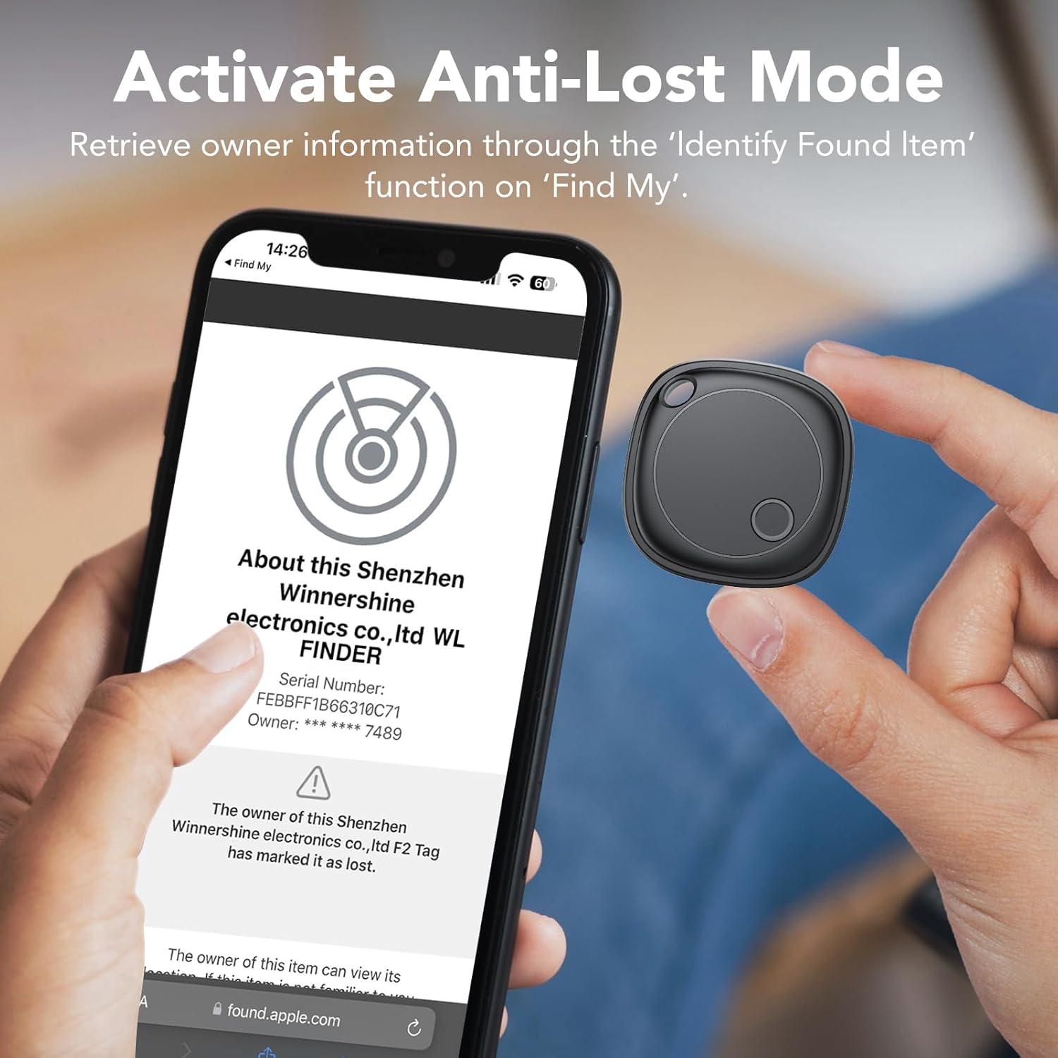 Air Smart Tag 4 pezzi - Bluetooth Trova Oggetti - immagine 7