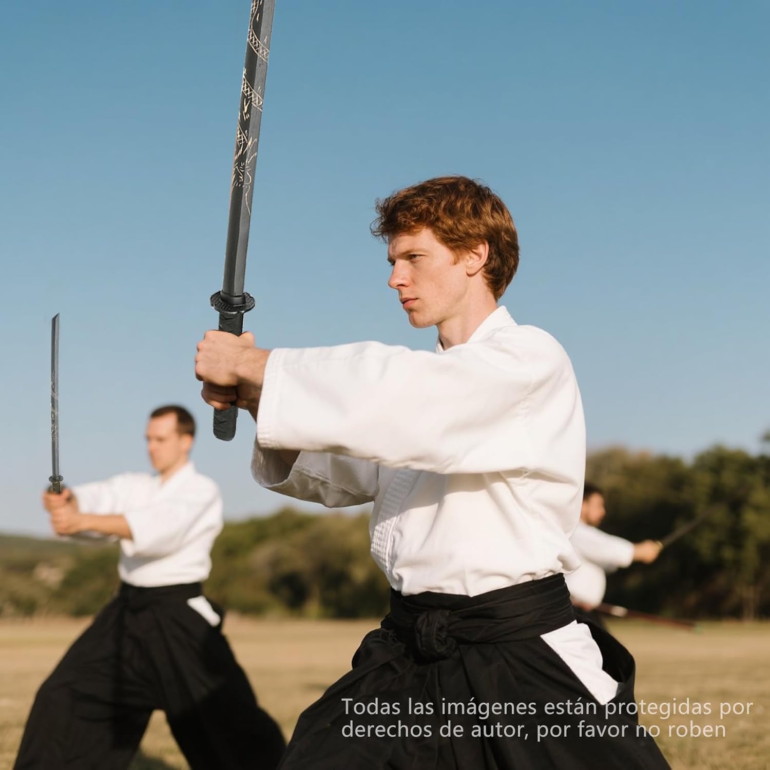 Katana Spada in Legno - Bokken Kendo Allenamento - immagine 4