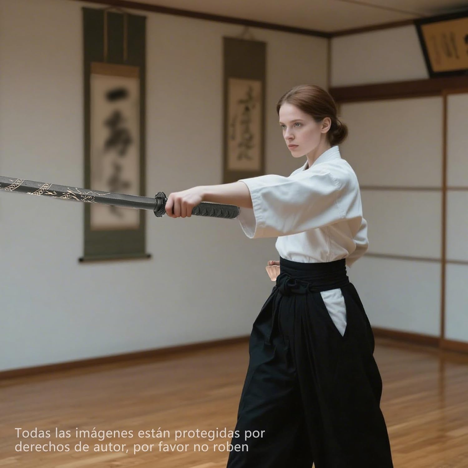 Katana Spada in Legno - Bokken Kendo Allenamento - immagine 5