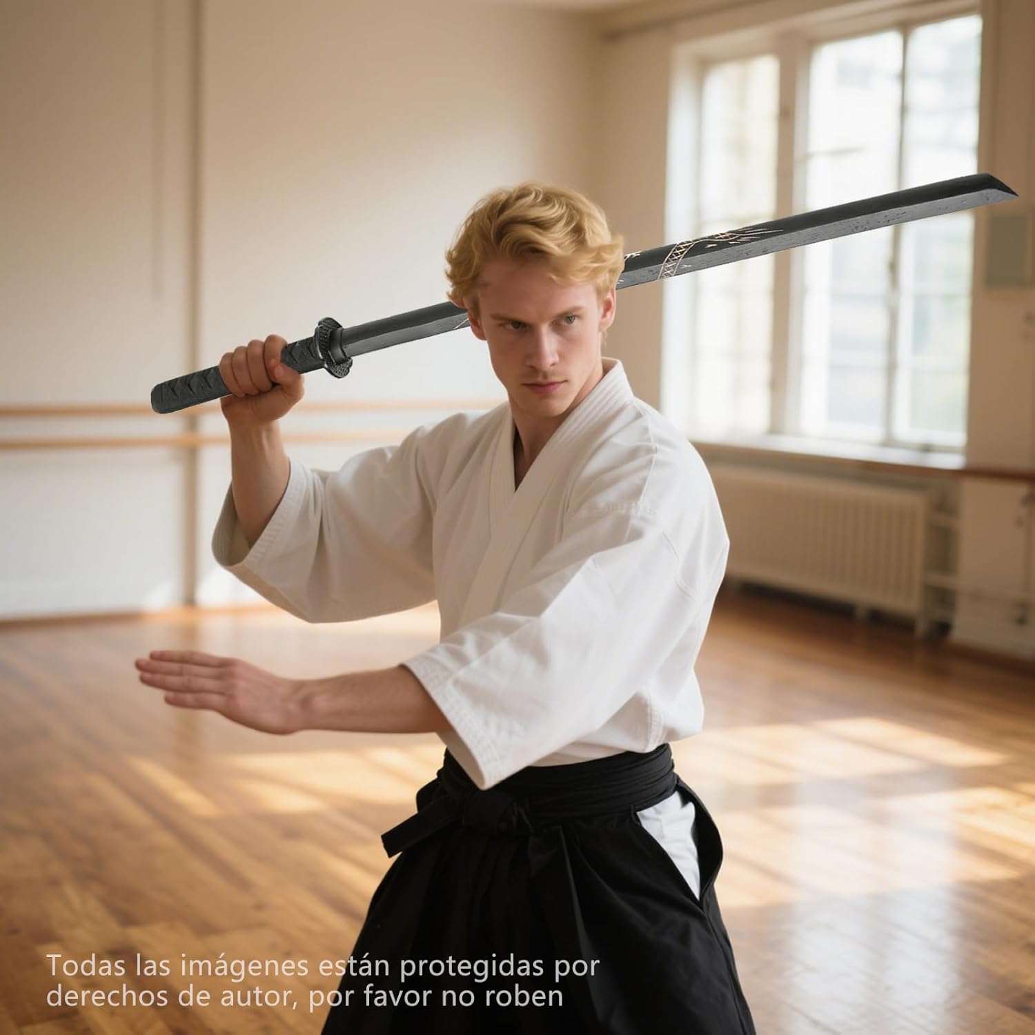 Katana Spada in Legno - Bokken Kendo Allenamento - immagine 6