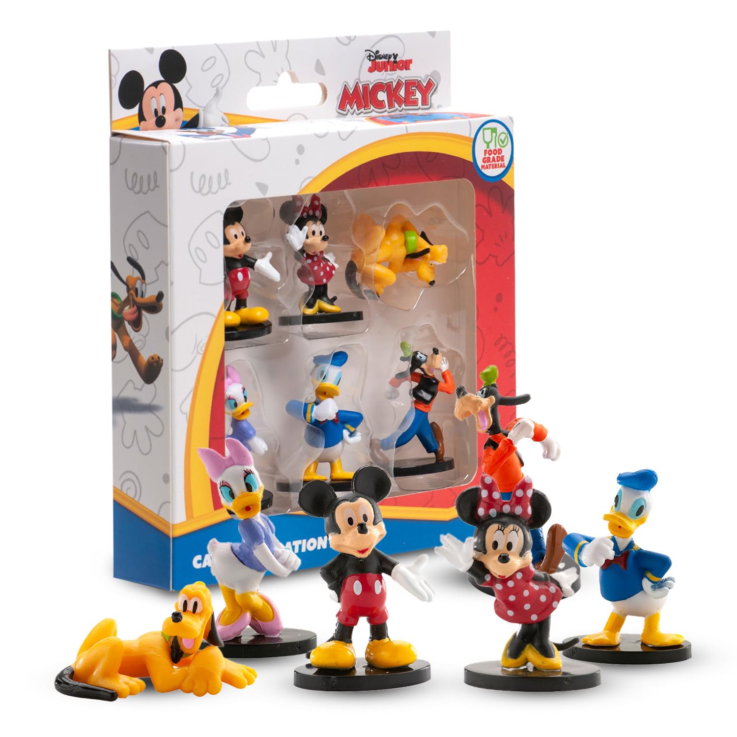 Dekora - Kit Decorazione Torta Disney Topolino e Amici 3,5cm