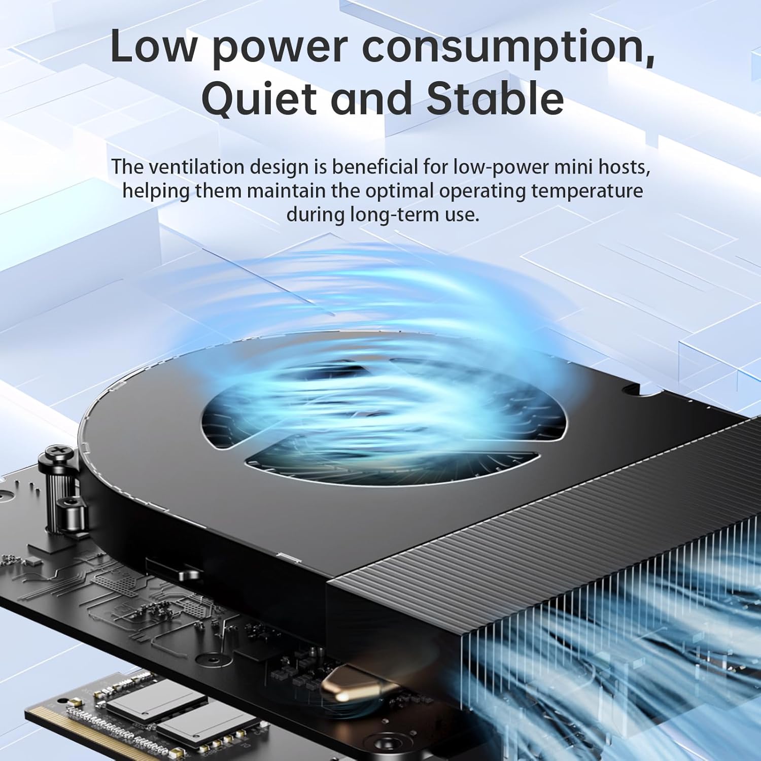 Mini PC N3700 8GB RAM 128GB SSD Win10 - immagine 4