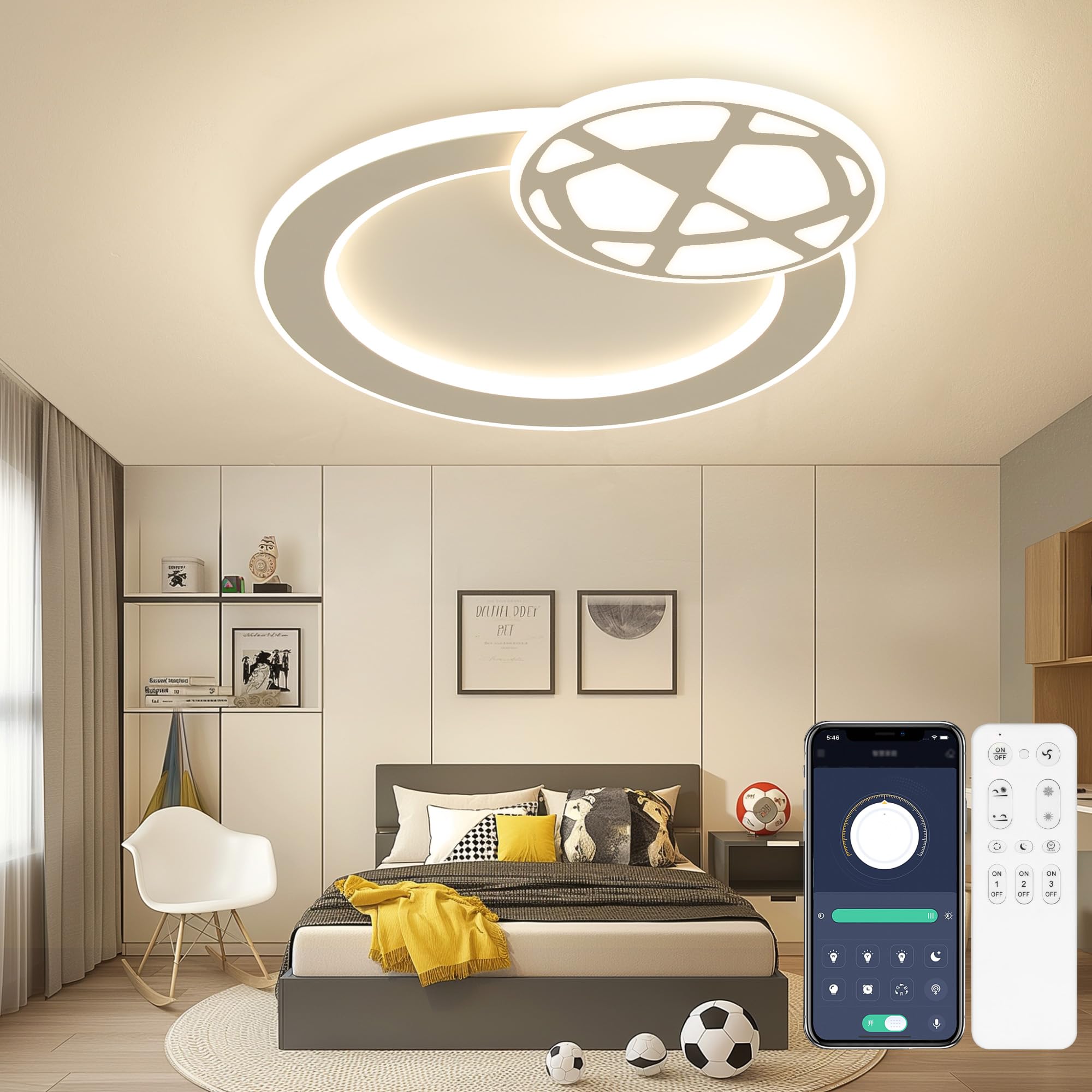 Easy Eagle Lampadario Cameretta Bambina 37CM